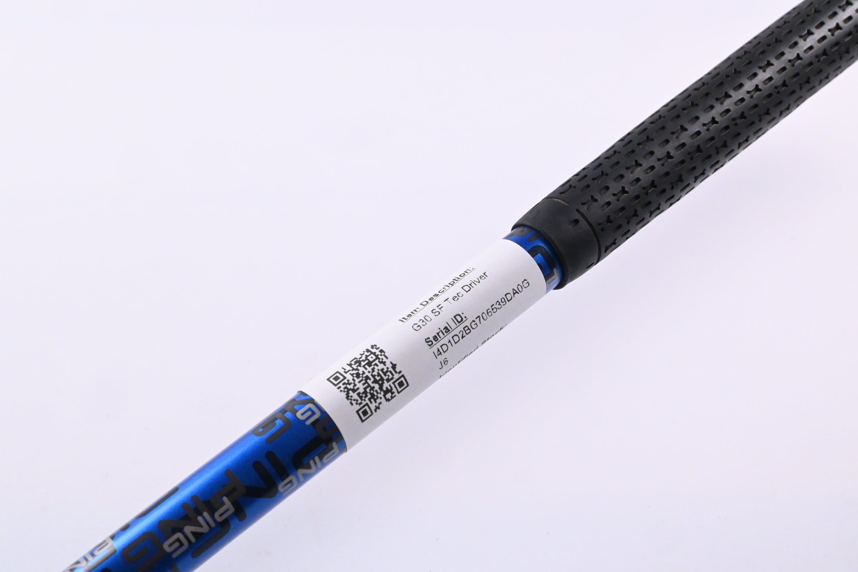 Left Hand Ping G30 SF Tec Driver / 10 Degree / Regular Flex Ping TFC 419 Shaft