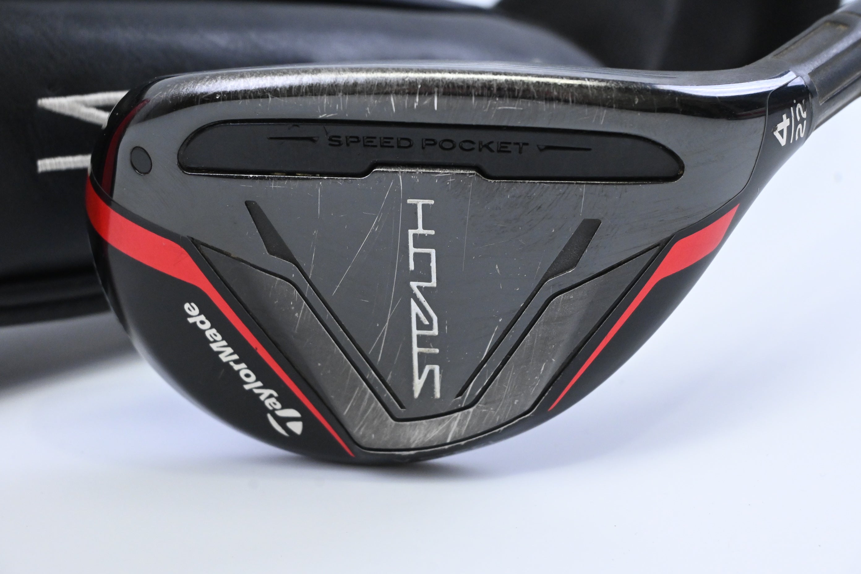Taylormade Stealth #4 Hybrid / 22 Degree / Stiff Flex Fujikura Ventus Red 7