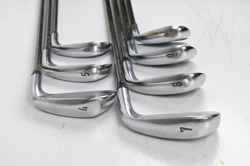 Left Hand Callaway Apex 19 Irons / 4-PW / Stiff Flex UST Mamiya Recoil ESX 460
