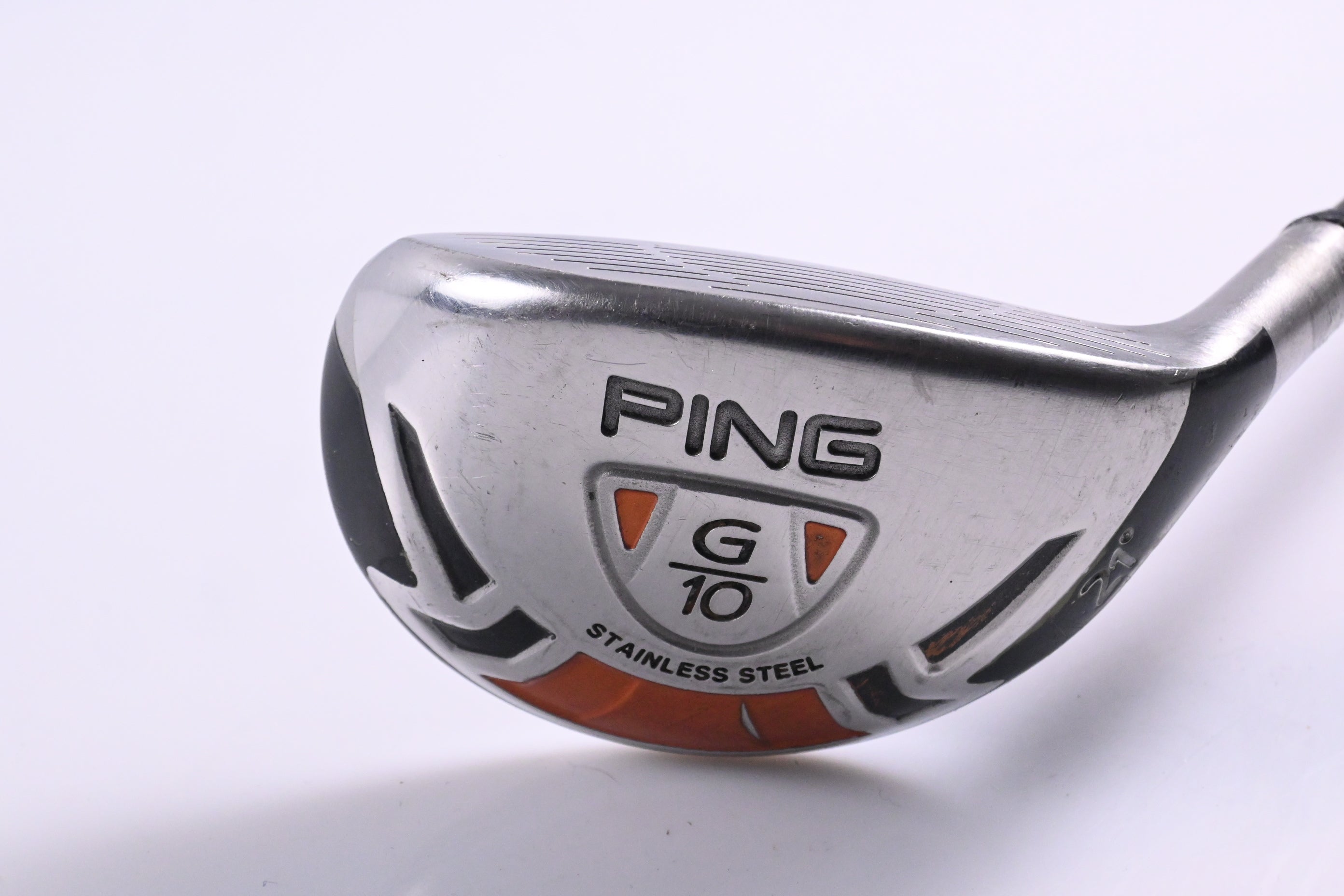 Ping G10 #3 Hybrid / 21 Degree / Regular Flex Slazenger V300 Shaft