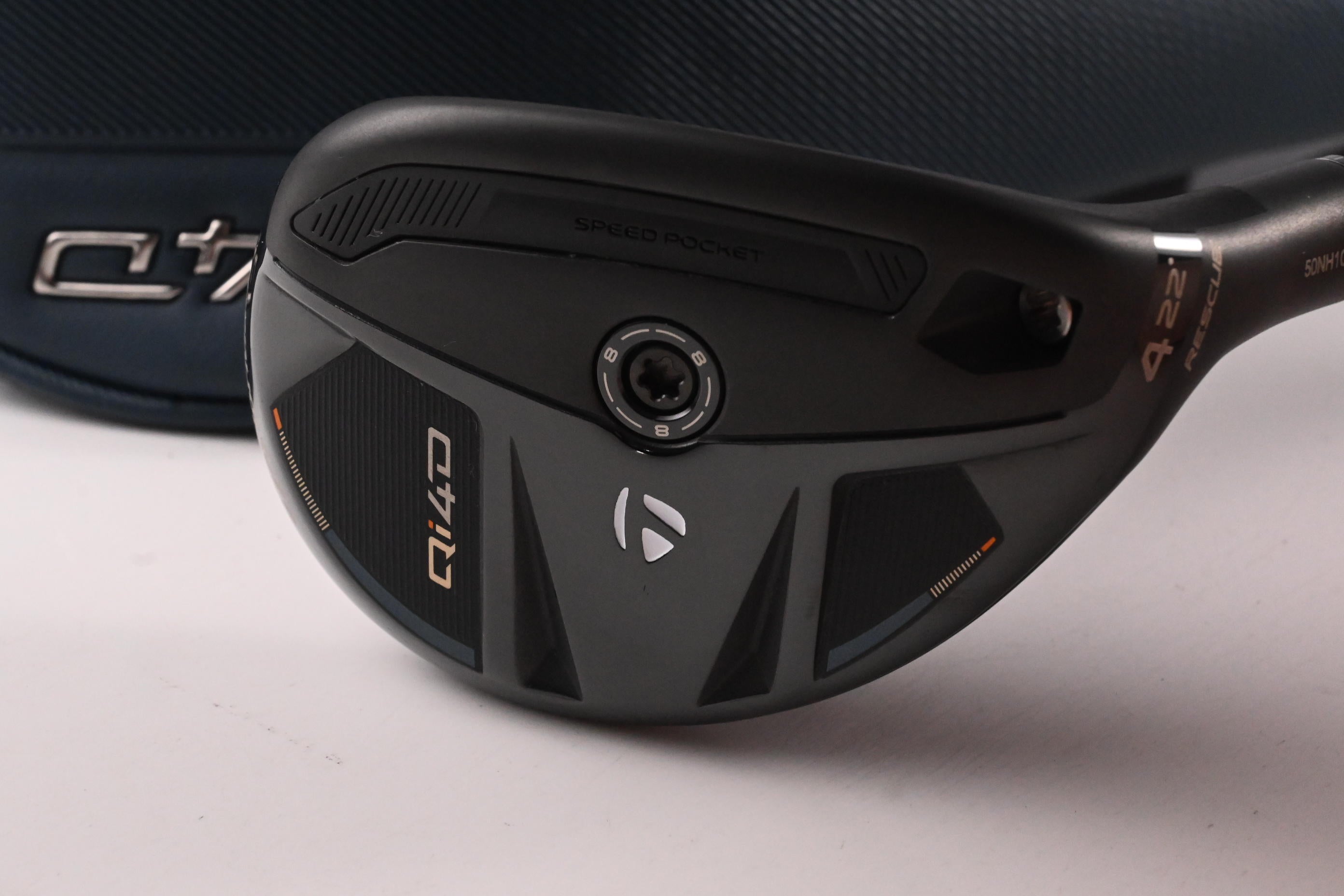 Taylormade Qi4D #4 Hybrid / 22 Degree / Regular Flex KBS Reax 65 Shaft