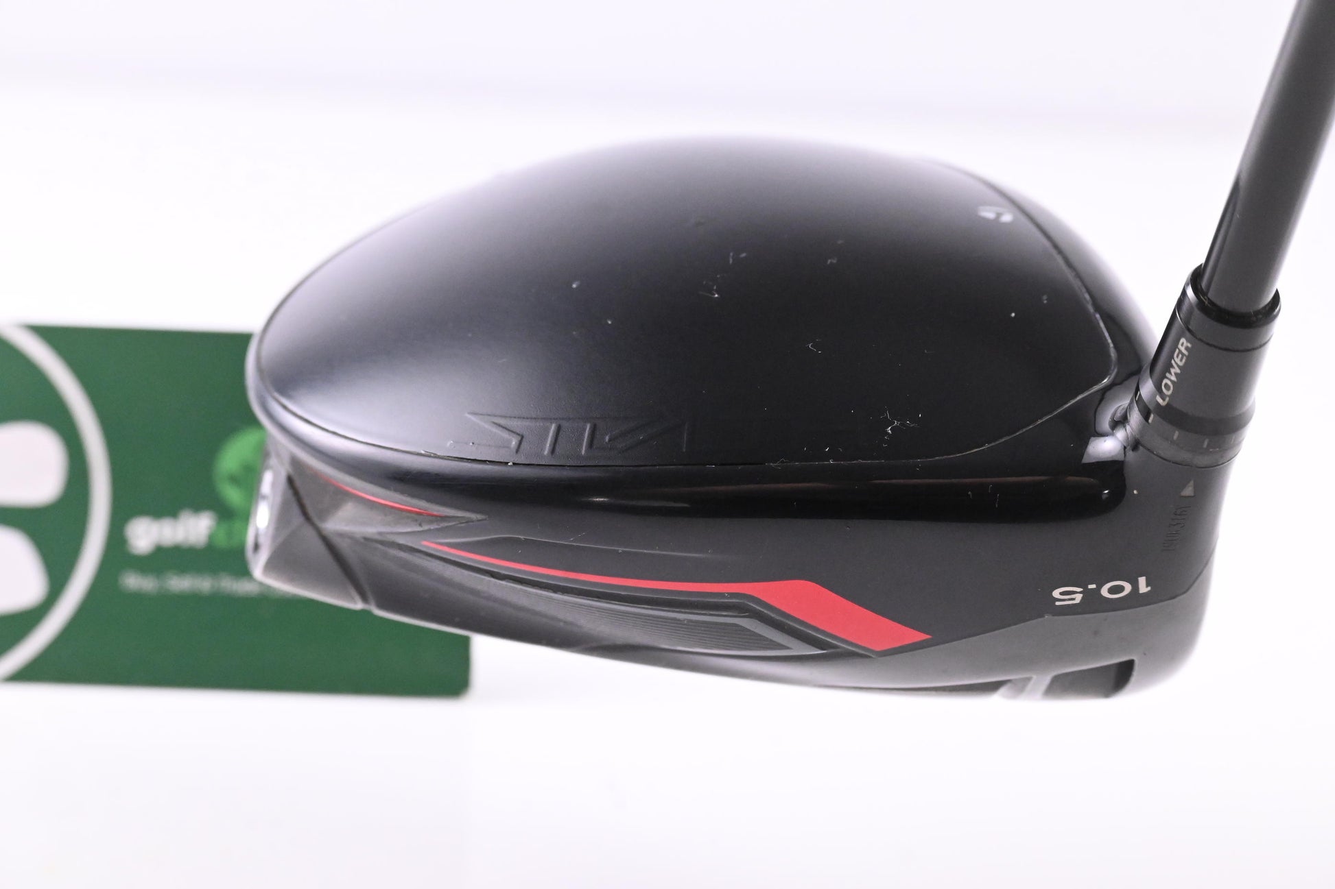 Left Hand Taylormade Stealth Driver / 10.5 Degree / Stiff Flex Ventus TR Red 5