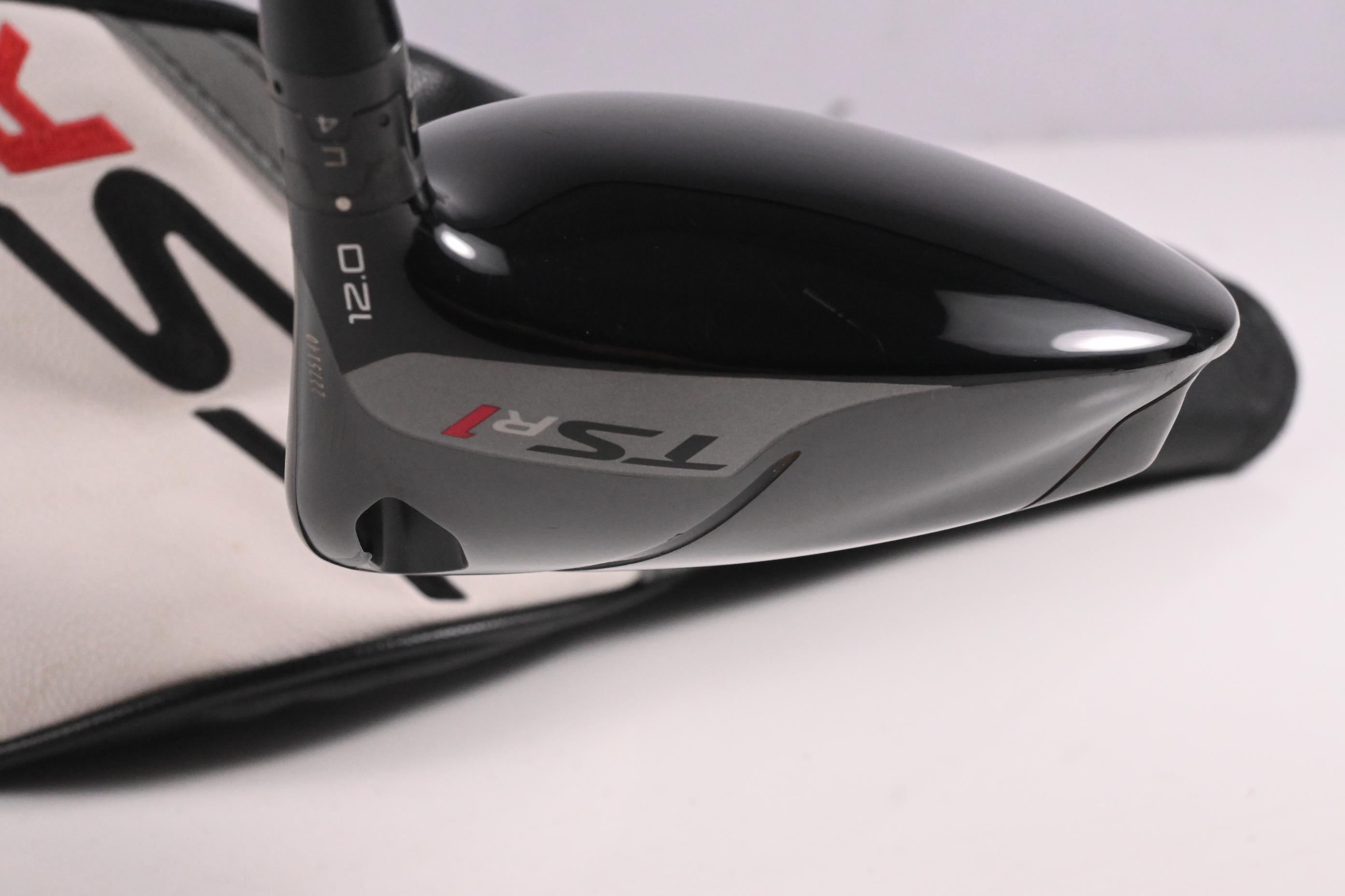 Titleist TSR1 Driver / 12 Degree / Stiff Flex HZRDUS Smoke Black RDX 60 Shaft