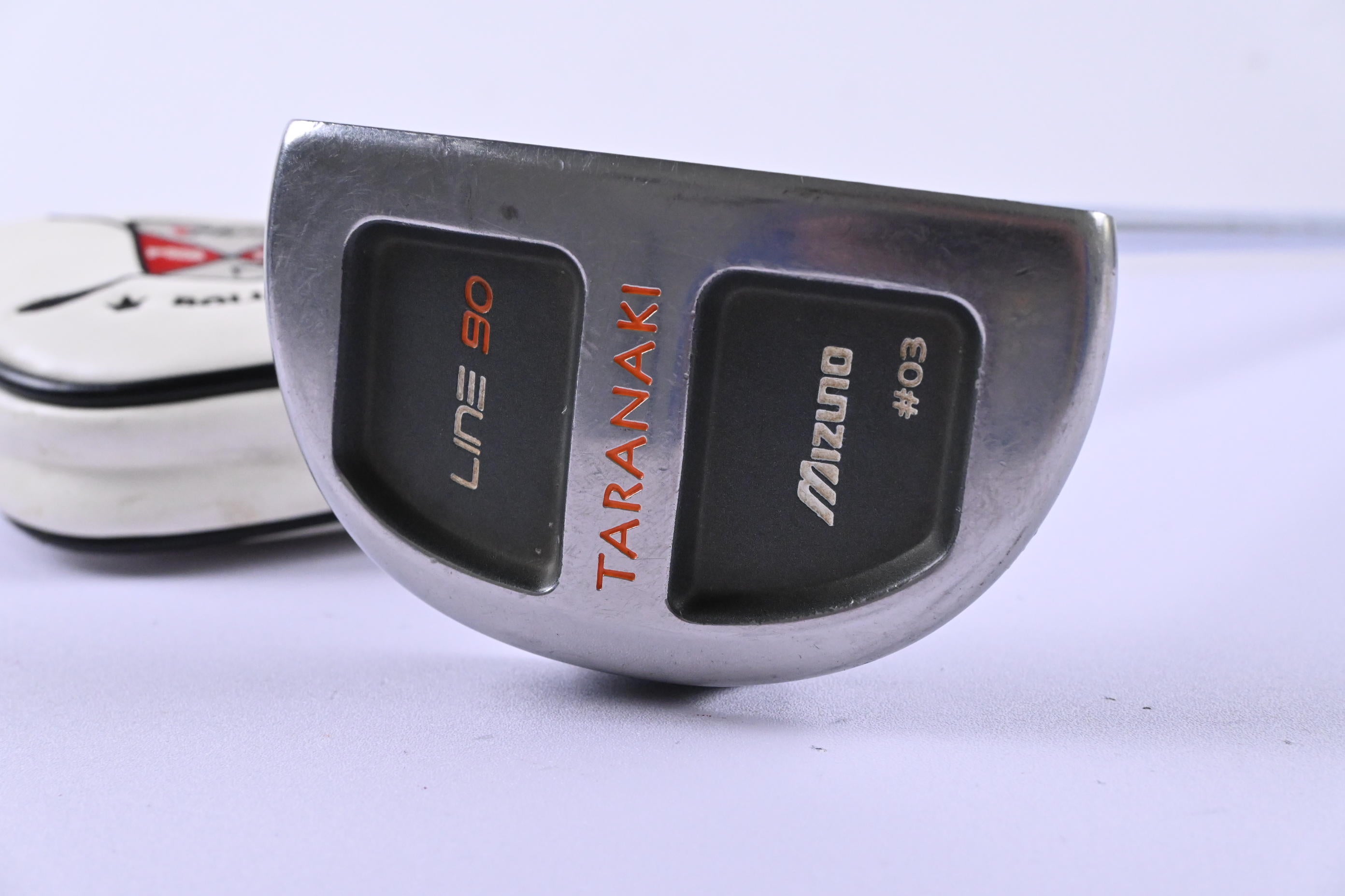 Mizuno Line 90 Orange Taranaki Putter / 34 Inch