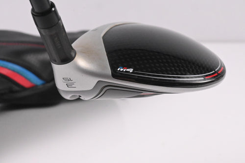 Taylormade M4 #3 Wood / 15 Degree / Stiff Flex Fujikura Atmos Red 6 Shaft