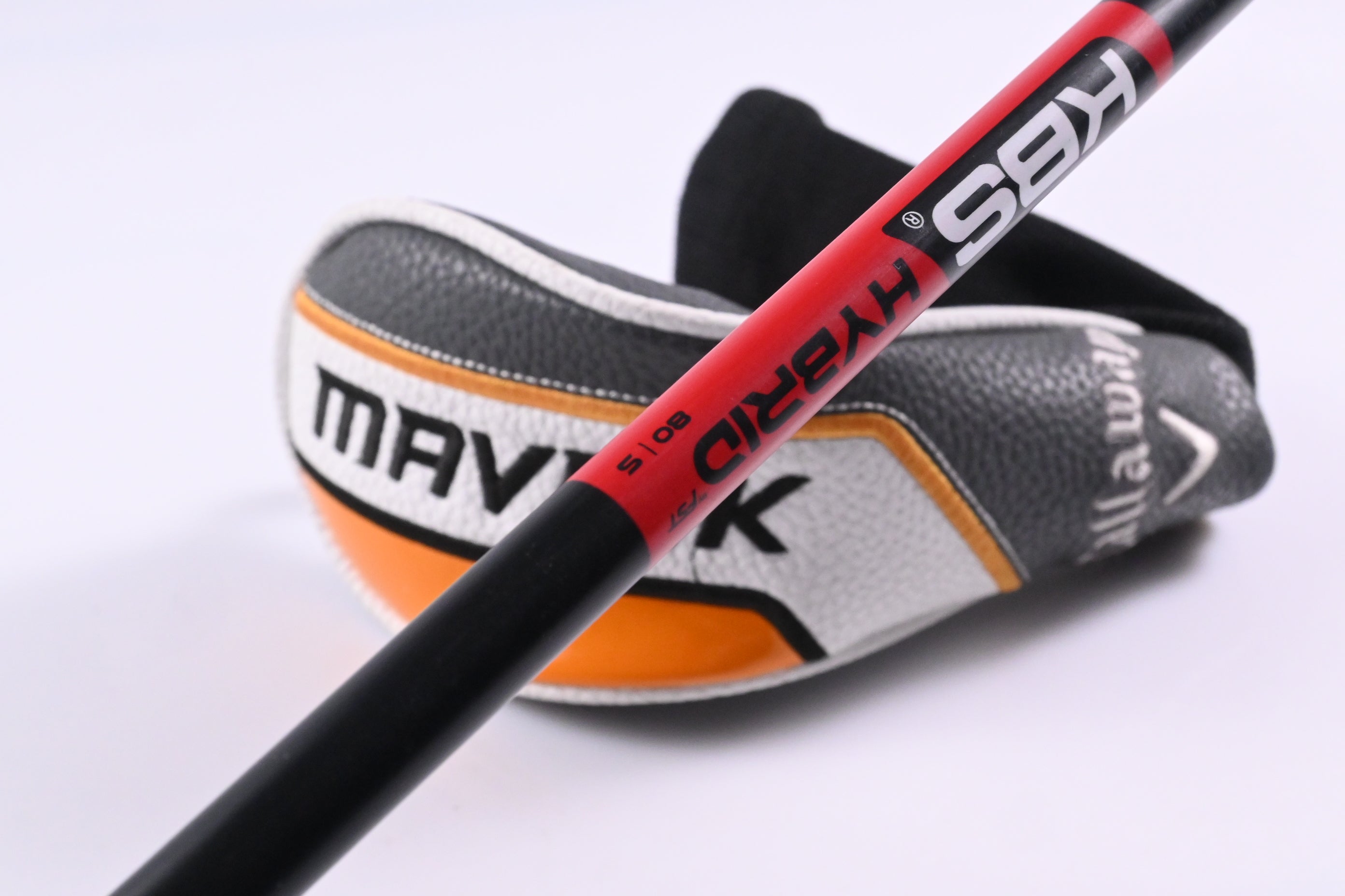 Callaway Mavrik Pro #2 Hybrid / 18 Degree / Stiff Flex KBS Hybrid 80 Shaft