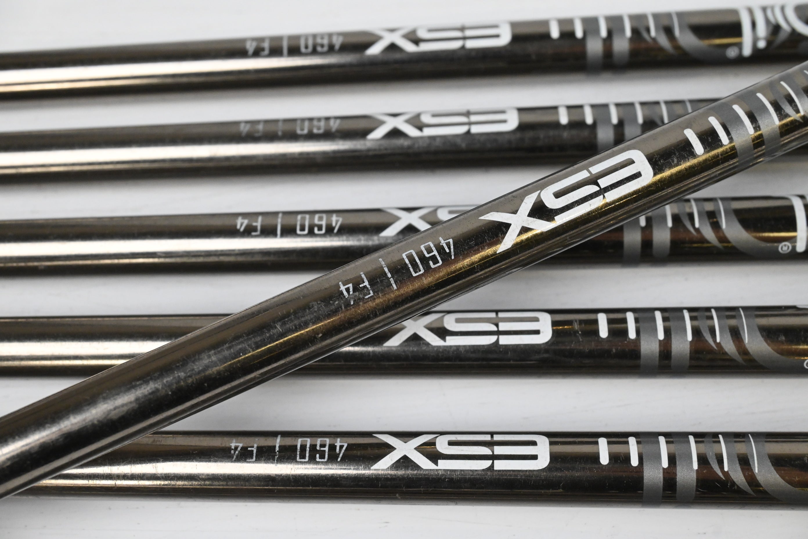 Left Hand Callaway Apex 19 Irons / 4-PW / Stiff Flex UST Mamiya Recoil ESX 460