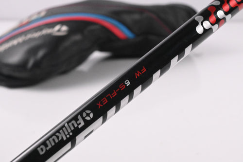 Taylormade M4 #3 Wood / 15 Degree / Stiff Flex Fujikura Atmos Red 6 Shaft