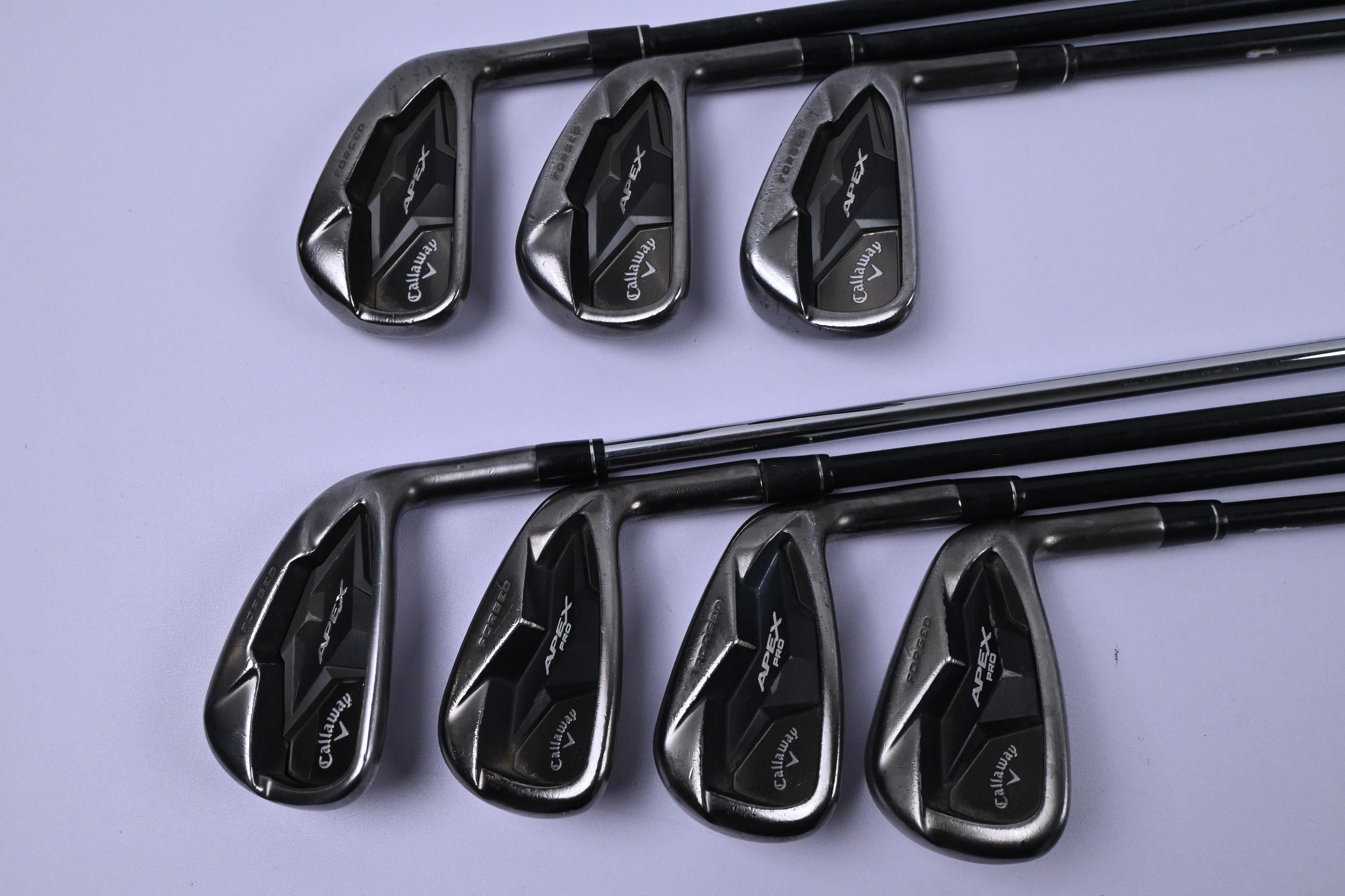 Callaway Apex 19 Irons / 4-PW / Regular Flex True Temper Elevate 95 Shaft