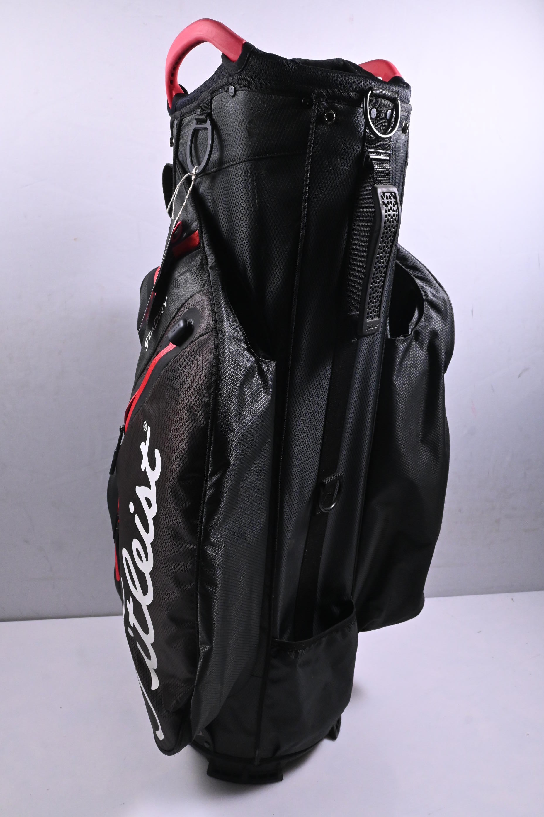Titleist StaDry Cart Bag / 14-Way Divider / Black, Red
