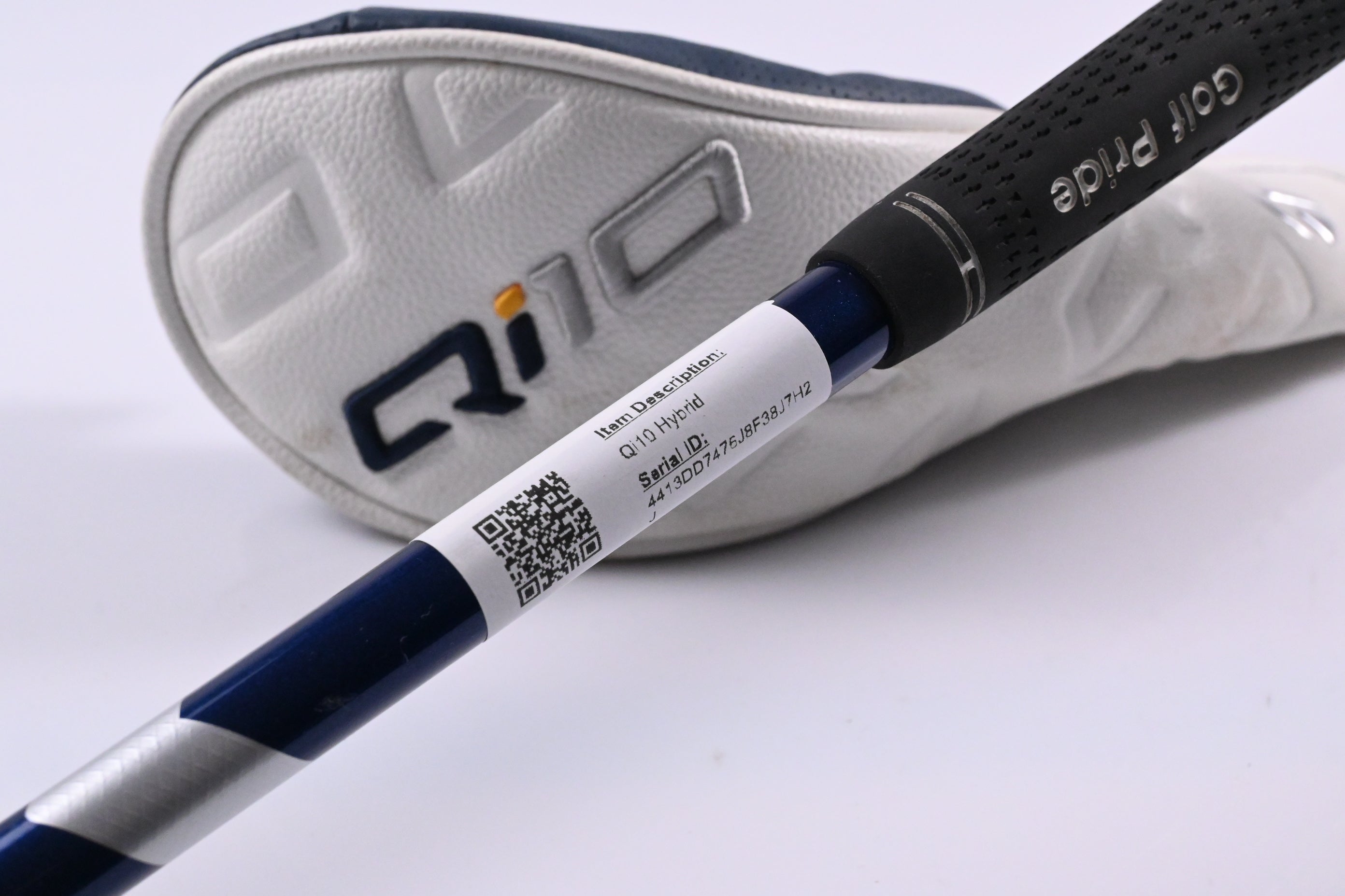 Taylormade Qi10 #3 Hybrid / 19 Degree / Stiff Flex Fujikura Ventus TR Blue 7