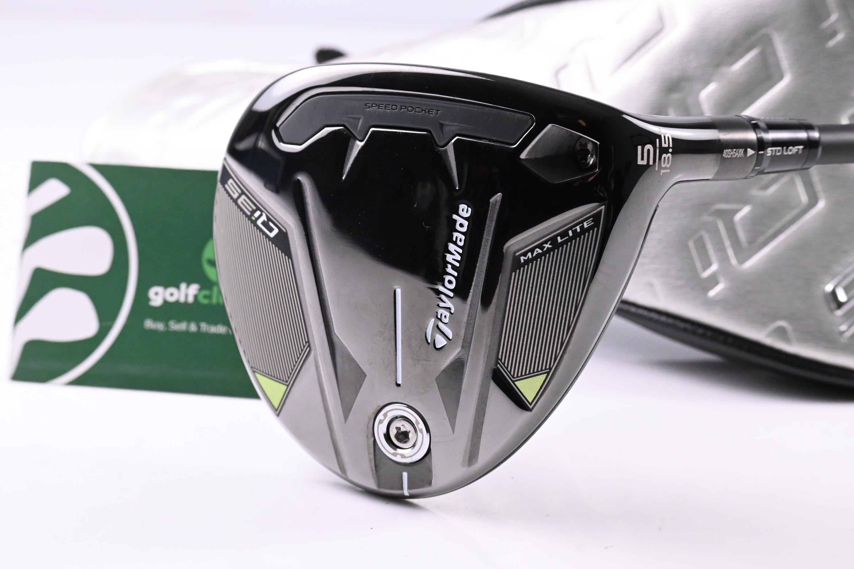 Taylormade Qi35 Max Lite #5 Wood / 18.5 Degree / Senior Flex Vanquish 4 Shaft