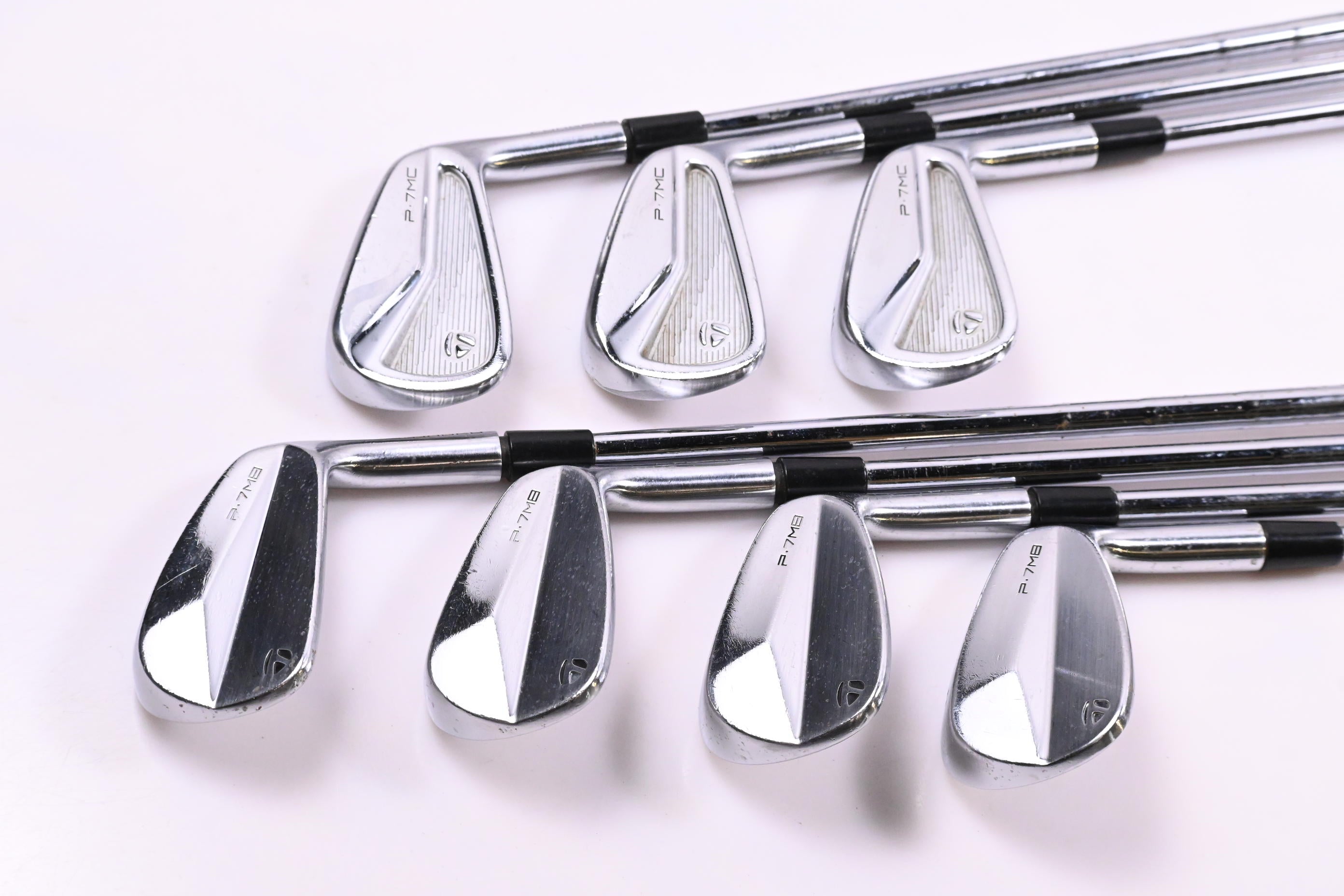 Taylormade P7MC/P7MB 2020 Irons / 4-PW / Stiff Flex KBS Tour 120 Shafts