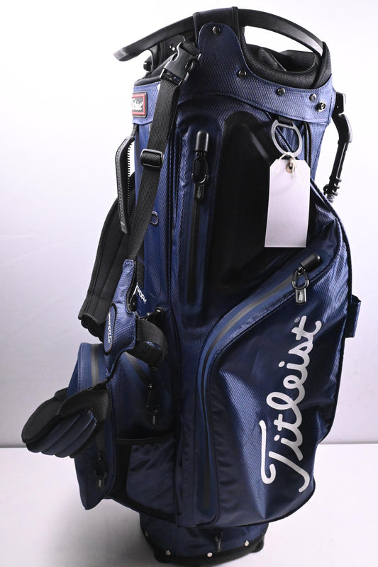 Titleist Players 14 StaDry Golf Bag / 14-Way Divider / Navy, Black