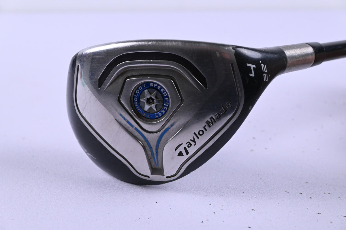 Taylormade Jetspeed #4 Hybrid / 22 Degree / Stiff Flex Velox T 75 Shaft