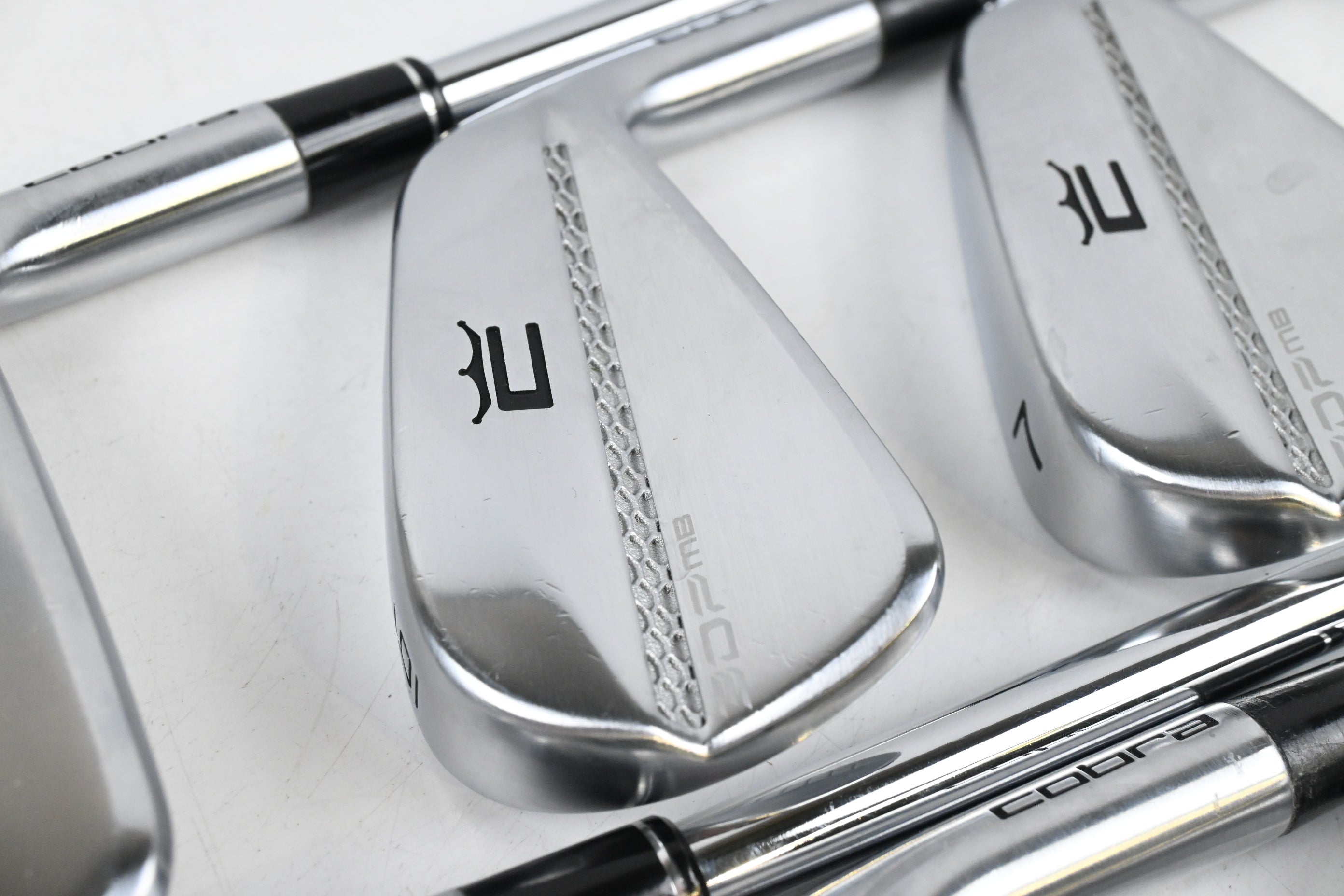 Cobra 3DP MB Irons / 5-PW / Stiff Flex KBS S-Taper 120 Shafts