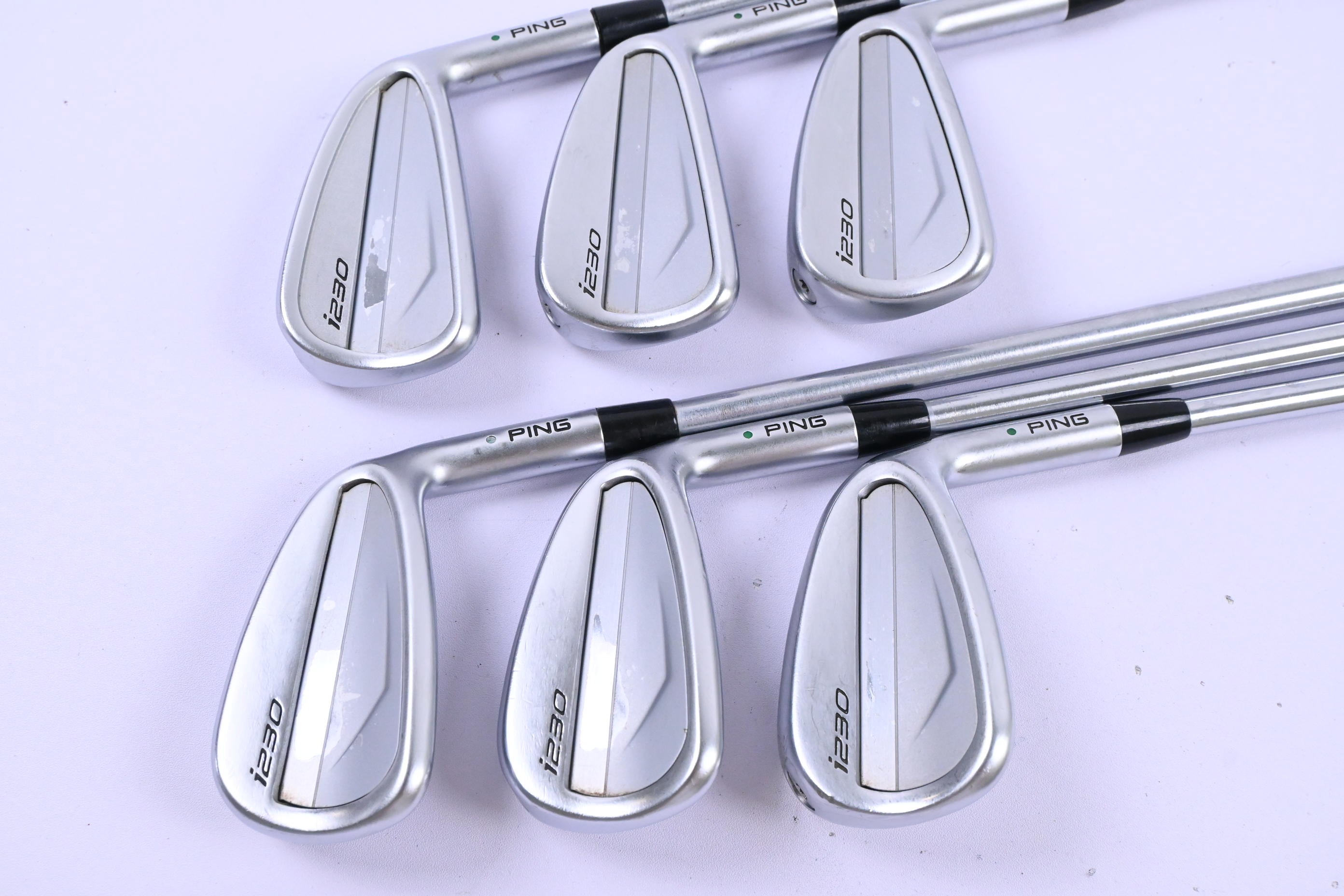 Ping i230 Irons / 5-PW / Green Dot / X-Flex Project X IO 115 Shafts