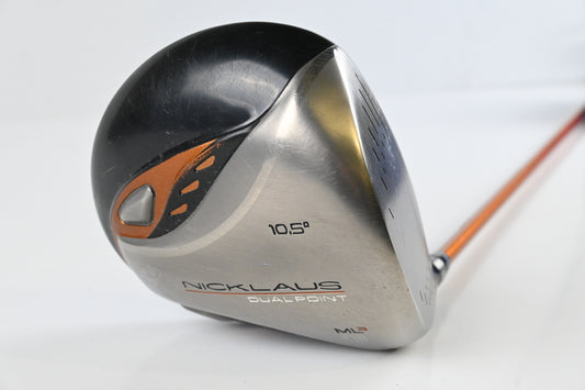 Nicklaus Dual Point ML3 Driver / 10.5 Degree / Stiff Flex Fujikura SG Pro Shaft