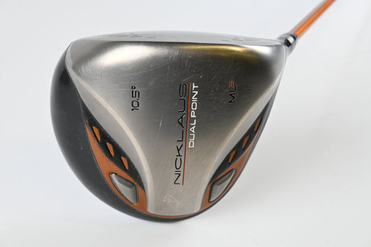 Nicklaus Dual Point ML3 Driver / 10.5 Degree / Stiff Flex Fujikura SG Pro Shaft