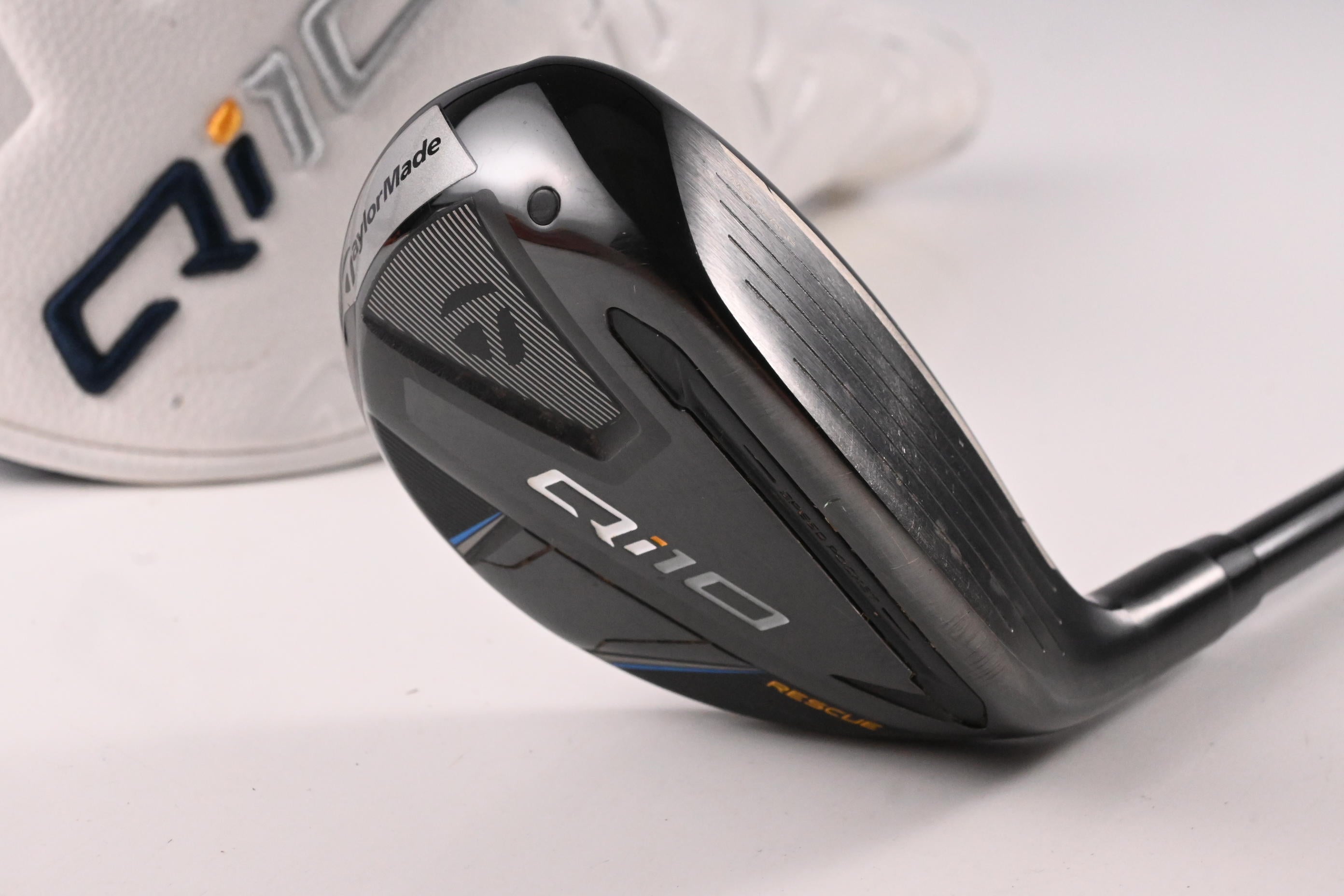 Taylormade Qi10 #3 Hybrid / 19 Degree / Stiff Flex Ventus TR Blue 7 Shaft