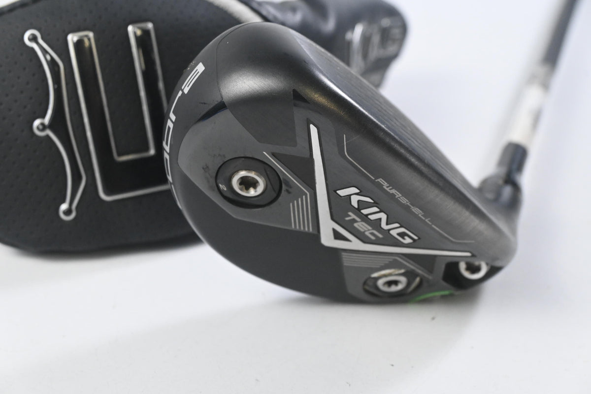 Cobra King Tec 2025 #3 Hybrid / 19 Degree / Stiff Flex MMT Black 80 Shaft