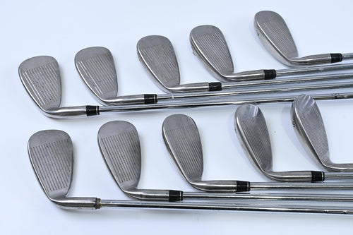 TaylorMade RAC OS Irons / 3-PW+AW+SW / Regular Flex Taylormade T-Step 90 Shafts