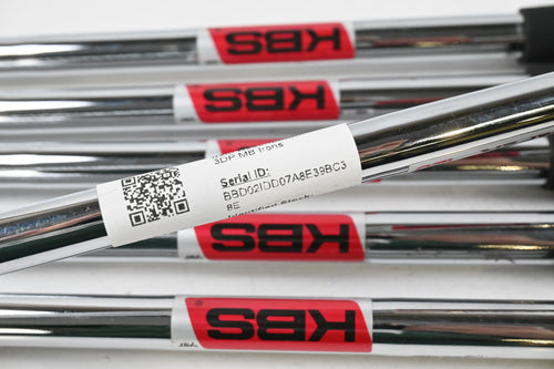 Cobra 3DP MB Irons / 5-PW / Stiff Flex KBS S-Taper 120 Shafts