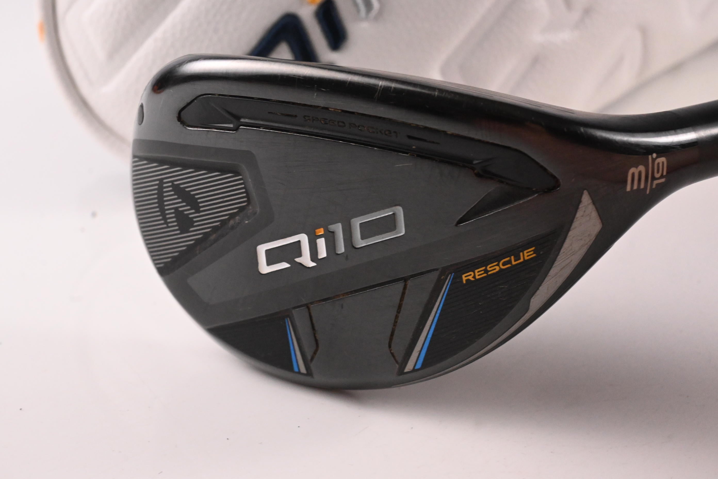 Taylormade Qi10 #3 Hybrid / 19 Degree / Stiff Flex Ventus TR Blue 7 Shaft