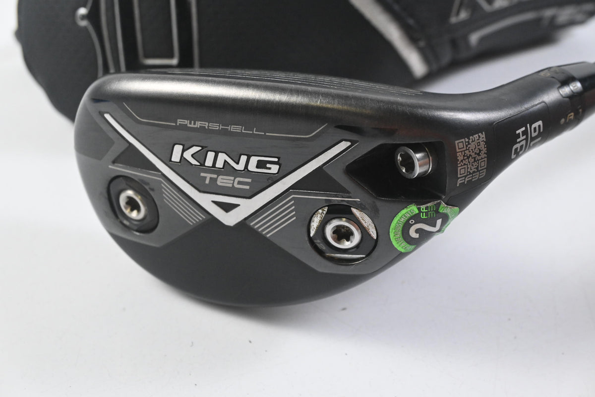 Cobra King Tec 2025 #3 Hybrid / 19 Degree / Stiff Flex MMT Black 80 Shaft