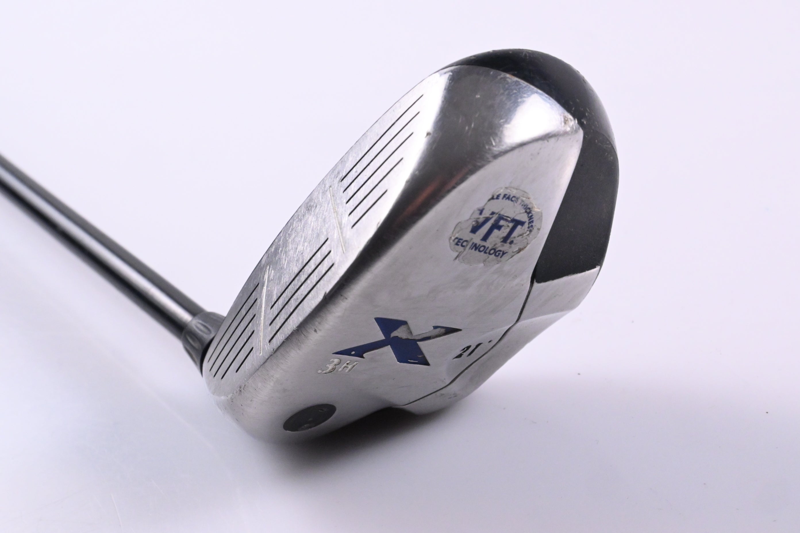 Left Hand Callaway X #3 Hybrid / 21 Degree / Regular Flex Callaway 80 Shaft