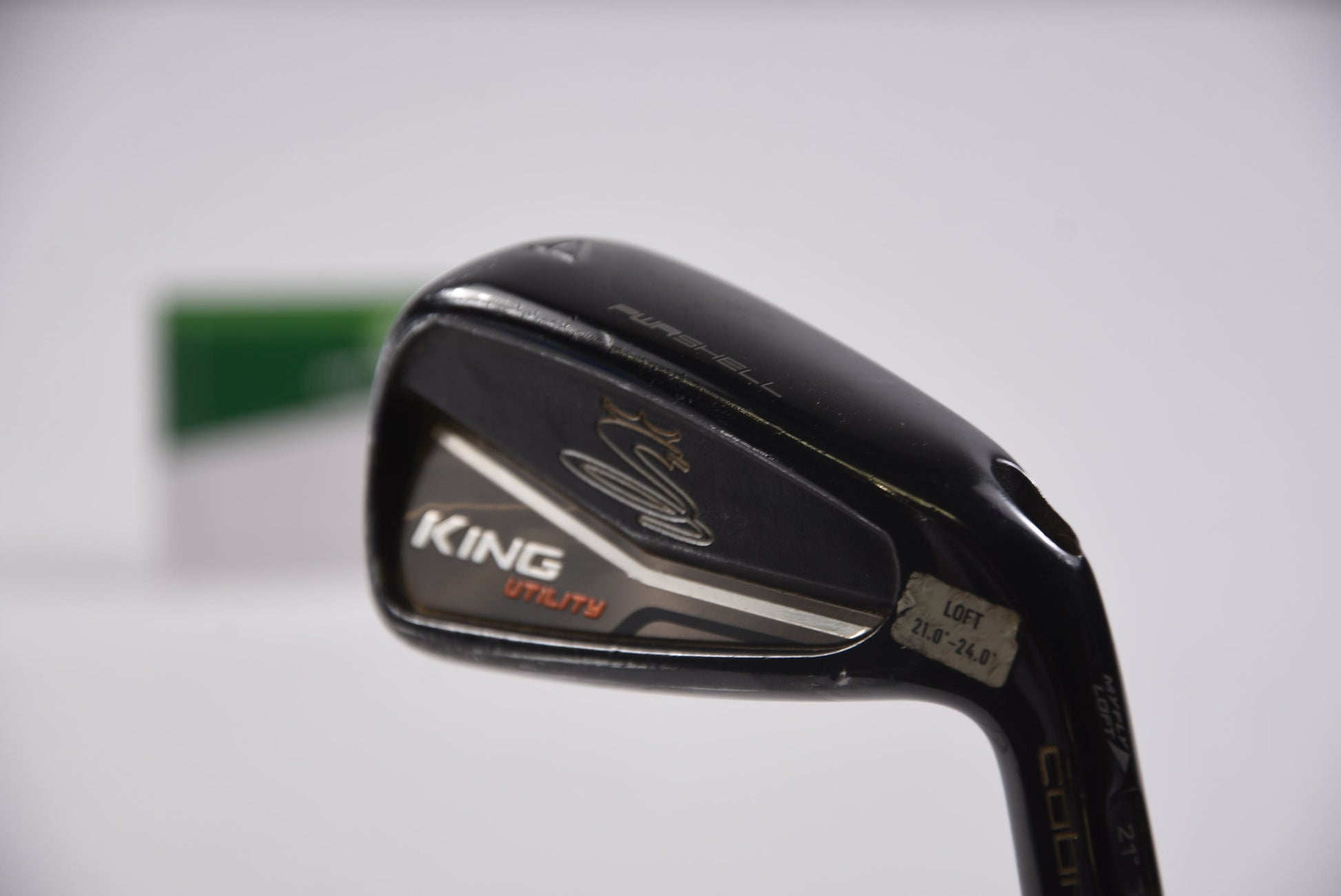 Cobra King Black Utility #4 Iron / 21-24 Degree / Regular Flex Recoil ES 780