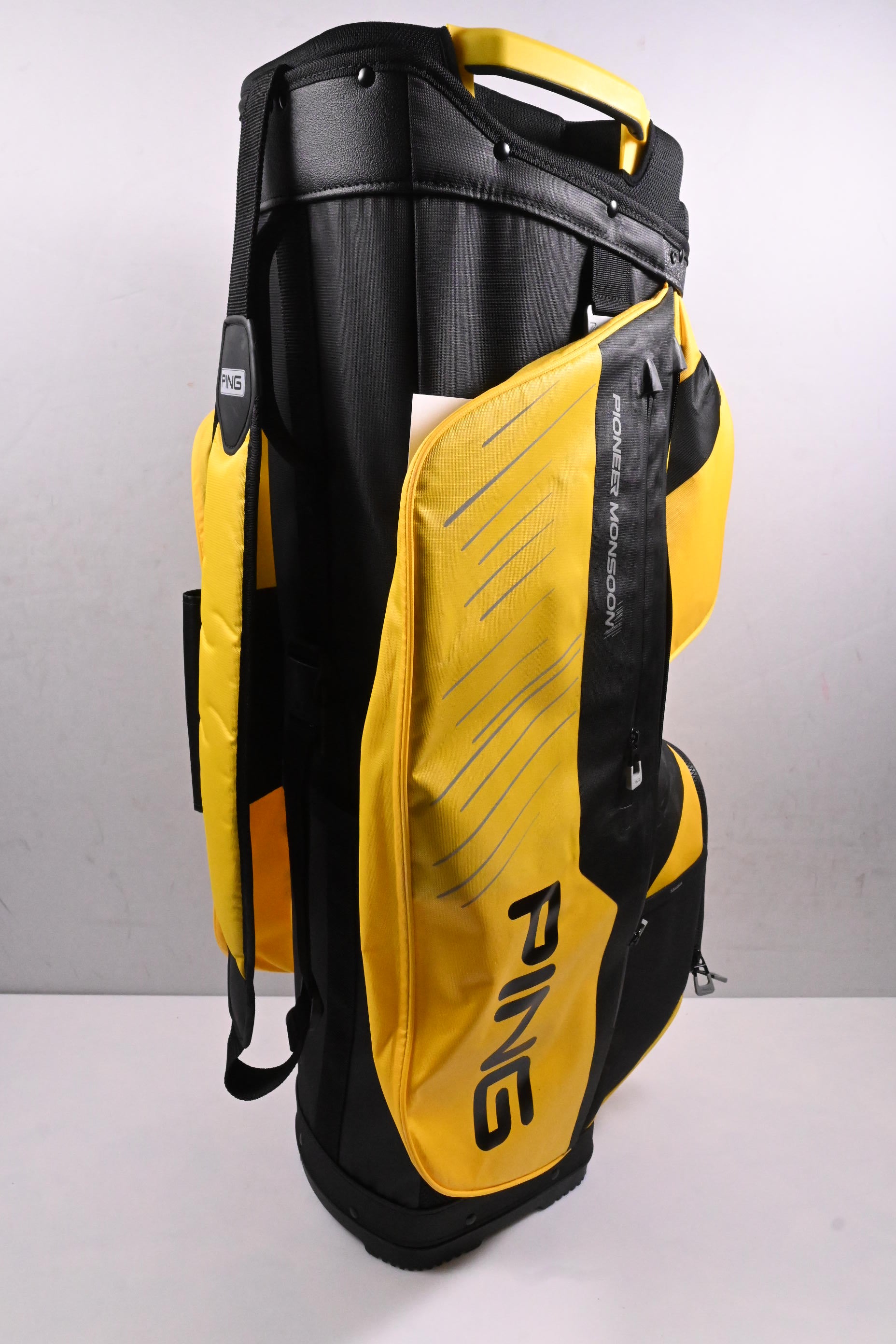 Ping Pioneer Monsoon Cart Bag / 15-Way Divider / Yellow, Black