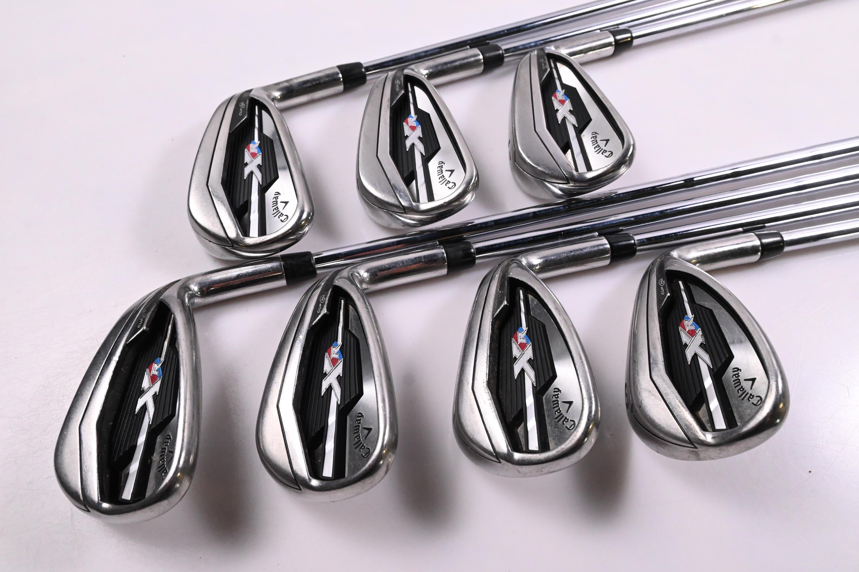 Callaway XR  / 5-PW+SW / Regular Flex SpeedStep 80 Shafts