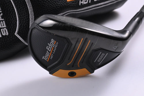 Tour Edge Hot Launch E525 #4 Hybrid / 22 Degree / Regular Flex Helium Nanocore
