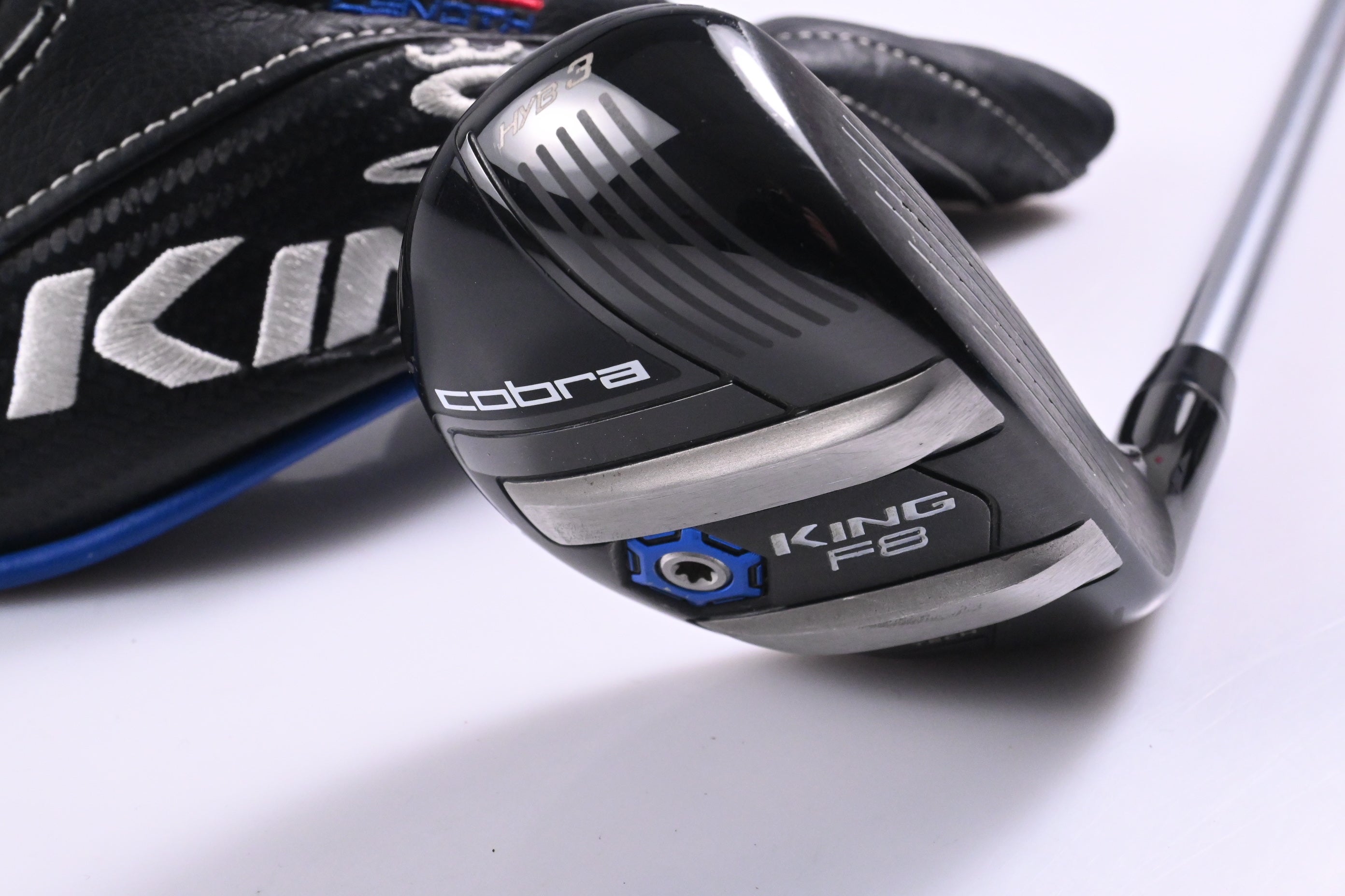 Cobra King F8 #3 Hybrid / 19 Degree / Regular Flex Aldila Rogue Pro 75 Shaft