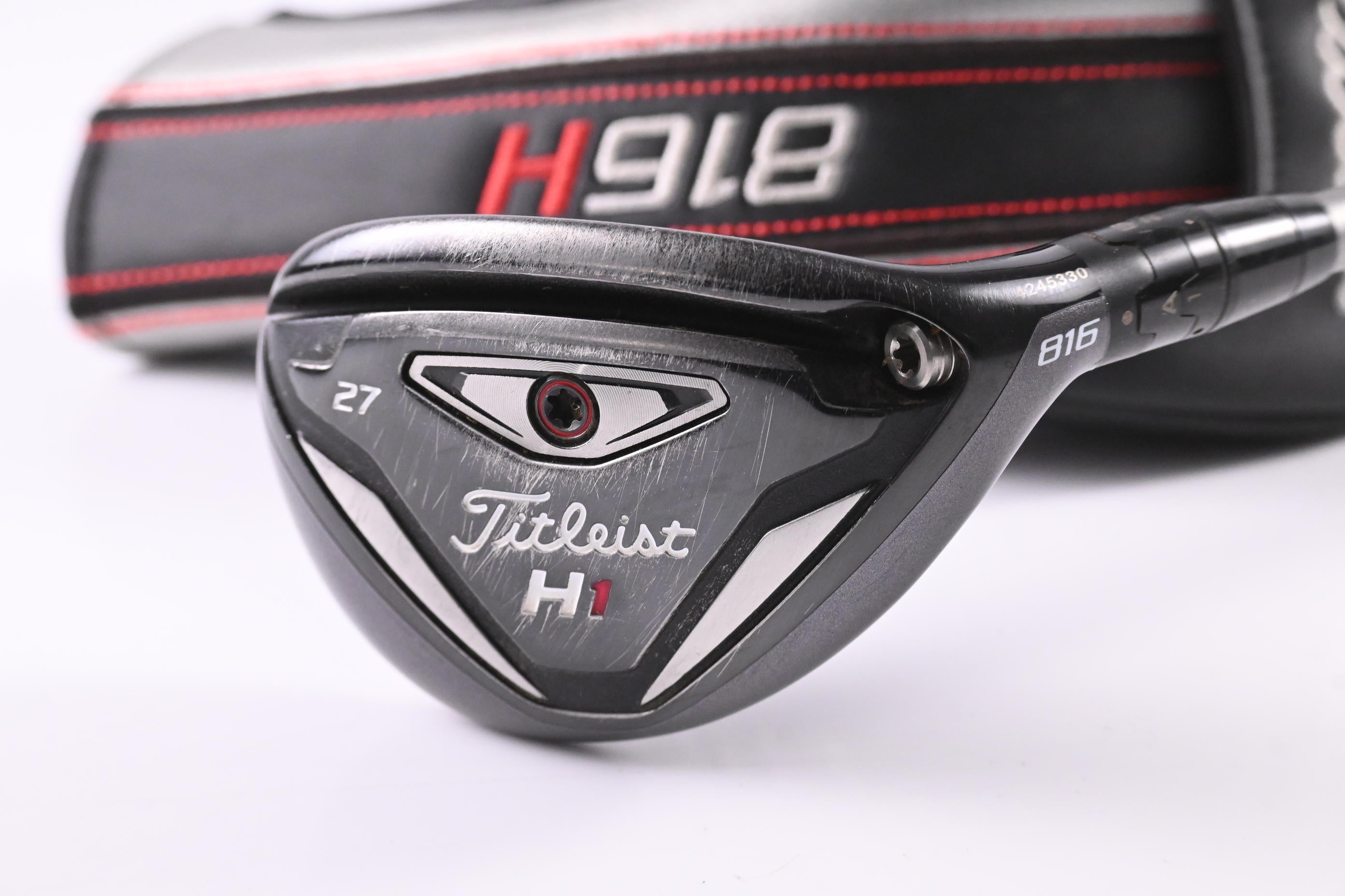 Titleist 816 H1 #6 Hybrid / 27 Degree / Stiff Flex Diamana S+ 70 Shaft