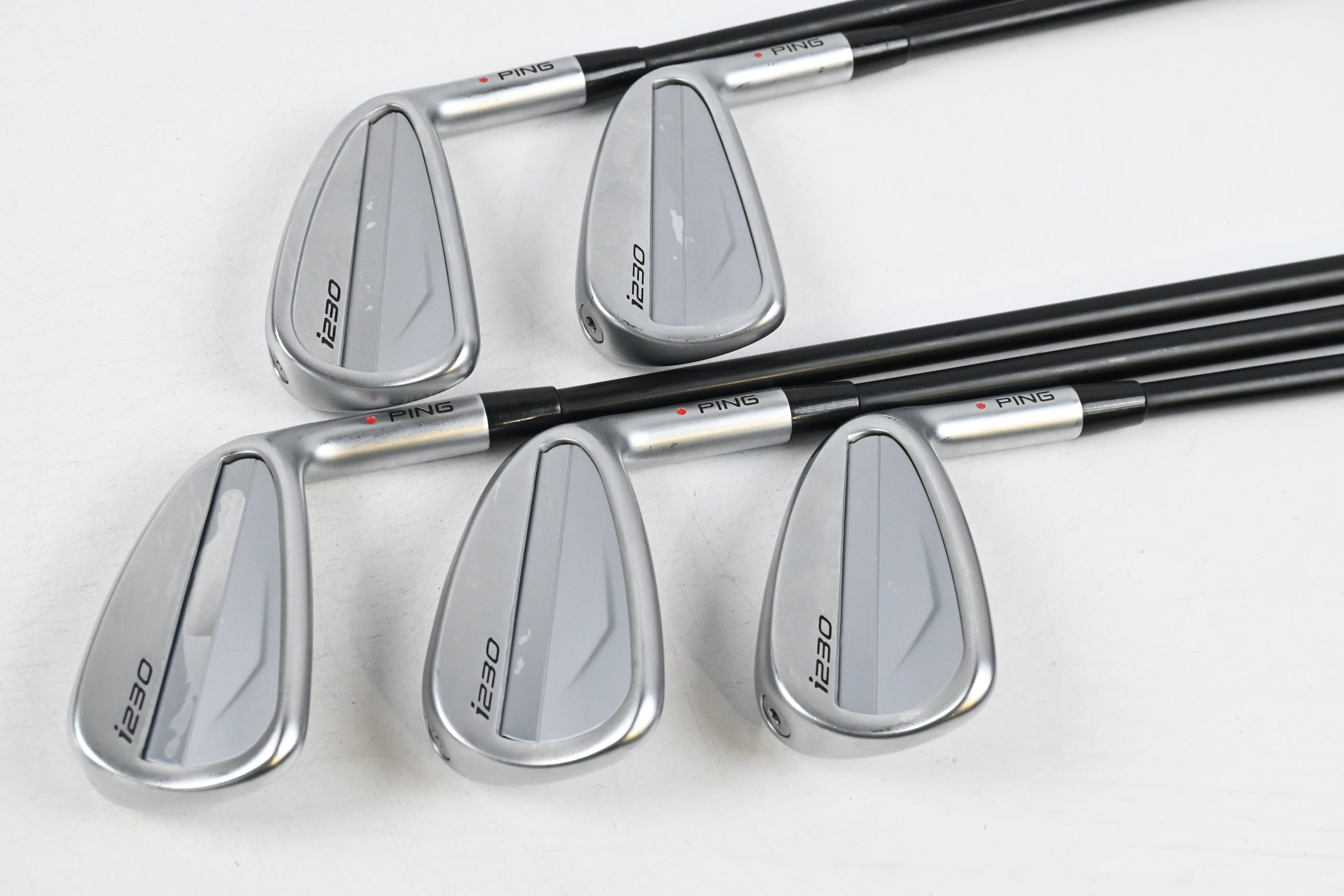 Ping i230 Irons / 5-9i / Red Dot / Regular Flex Ping Alta CB Black AWT Shafts