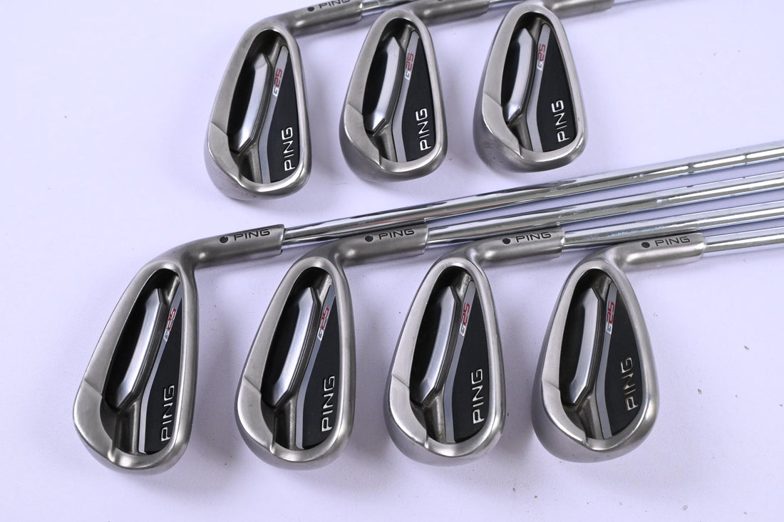 Ping G25 Irons / 5-PW+SW / Black Dot / Regular Flex Ping CFS Shafts
