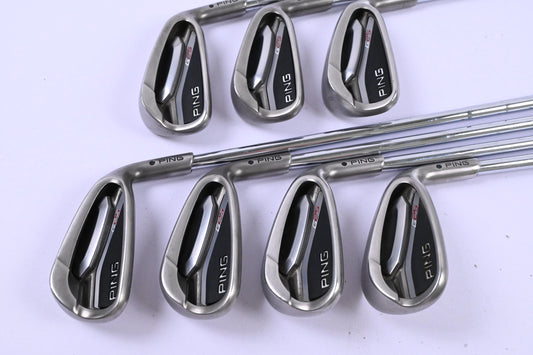 Ping G25 Irons / 5-PW+SW / Black Dot / Regular Flex Ping CFS Shafts