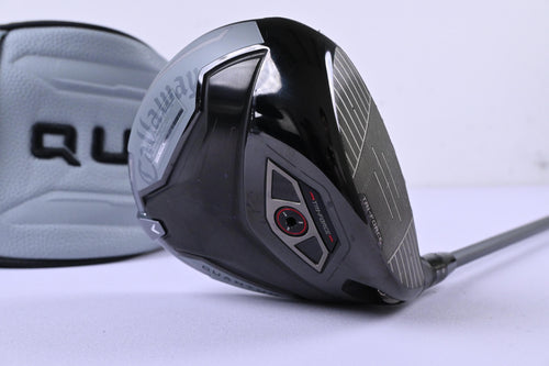 Callaway Quantum Max Driver / 9 Degree / Stiff Flex Denali Frost Silver 50 Shaft