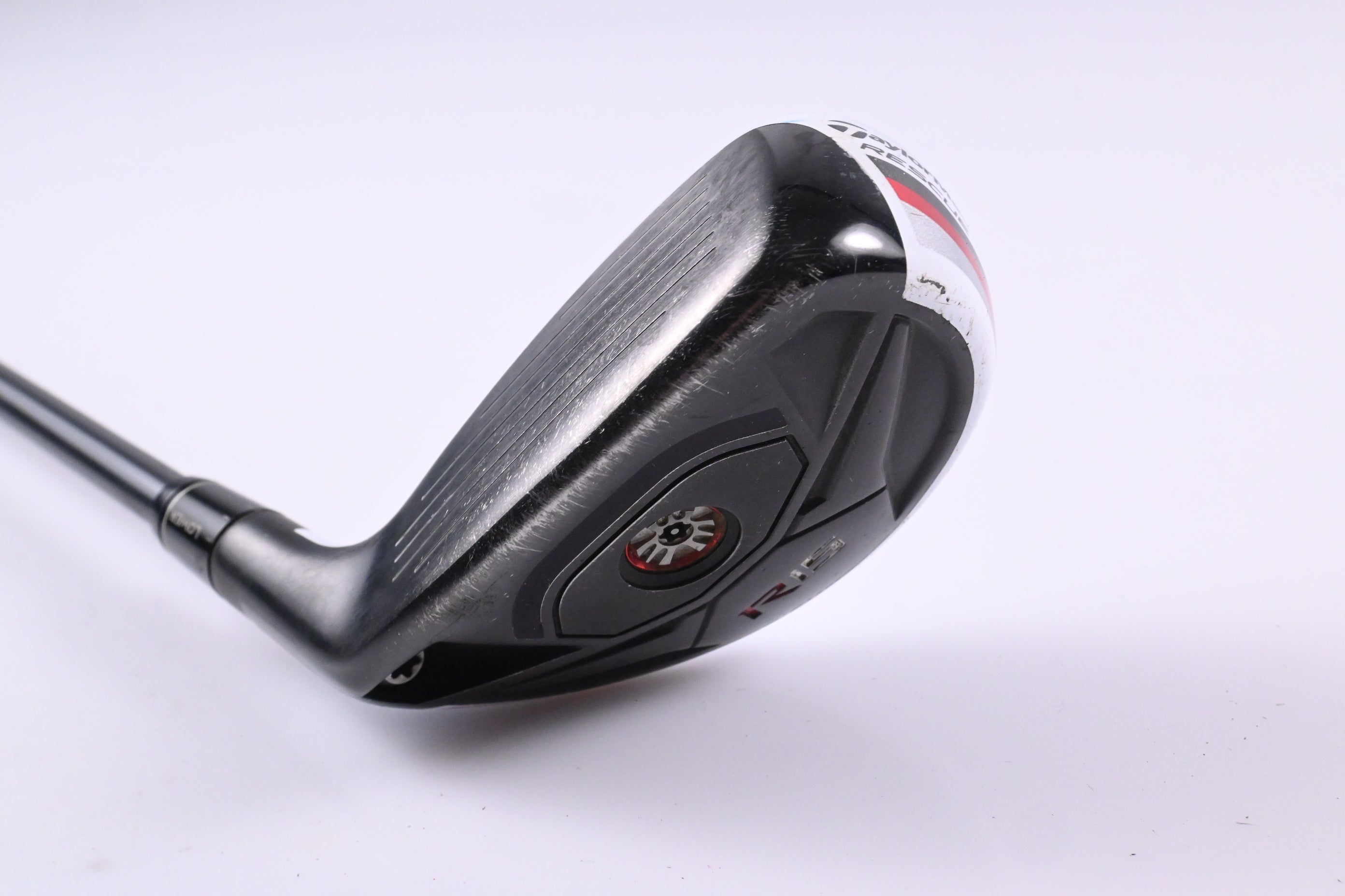 Left Hand Taylormade R15 #4 Hybrid / 21 Degree / Regular Flex Speeder 77 Shaft