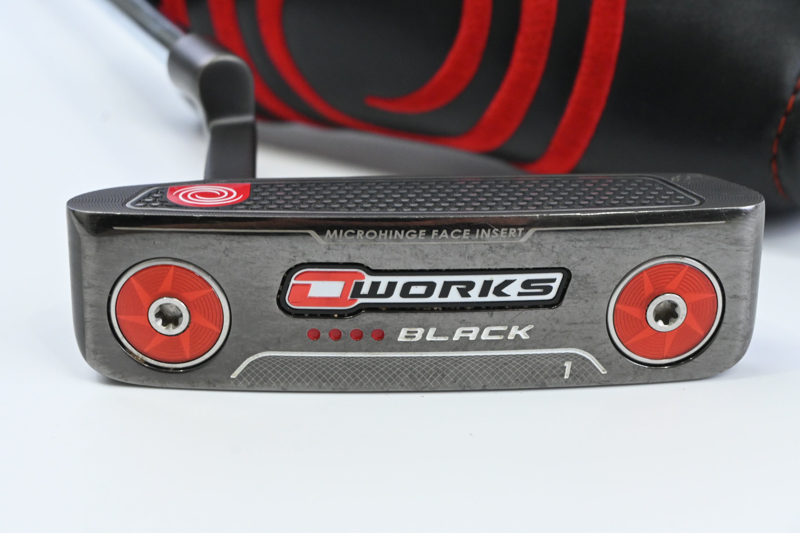 Left Hand Odyssey O-Works Black 1 Putter / 35 Inch