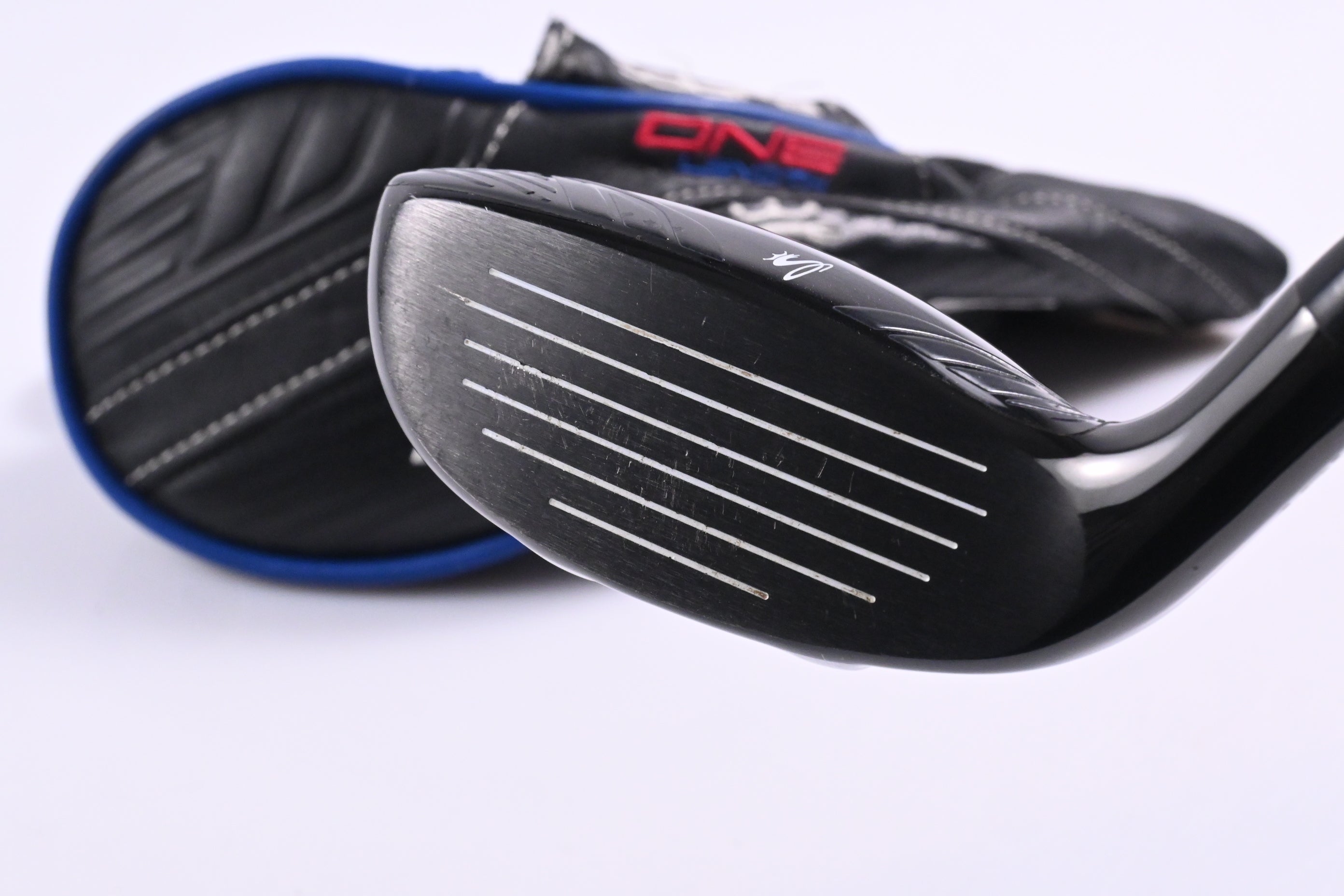 Cobra King F8 #3 Hybrid / 19 Degree / Regular Flex Aldila Rogue Pro 75 Shaft