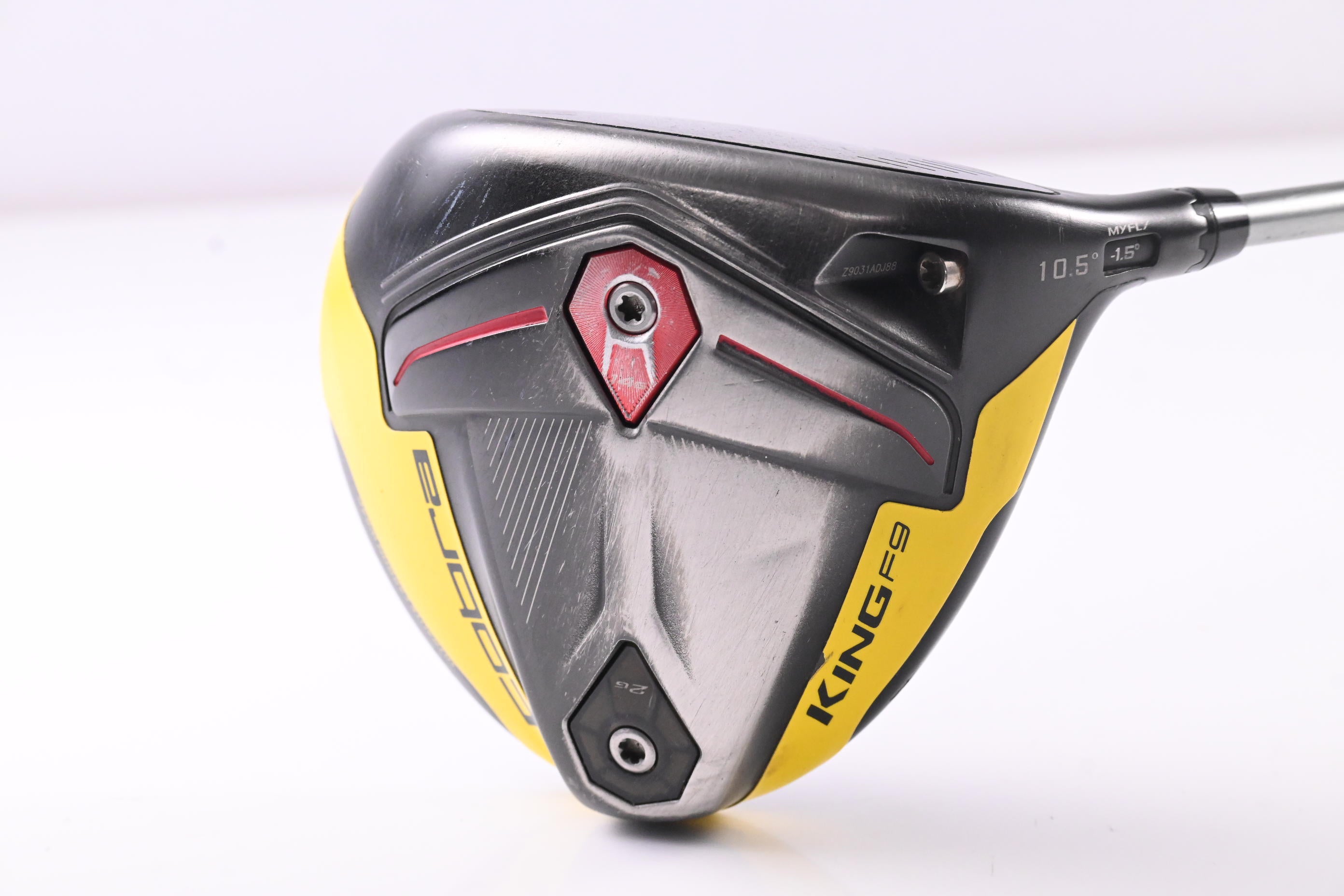 Cobra King F9 Driver / 10.5 Degree / Senior Flex UST Mamiya Helium Silver 49