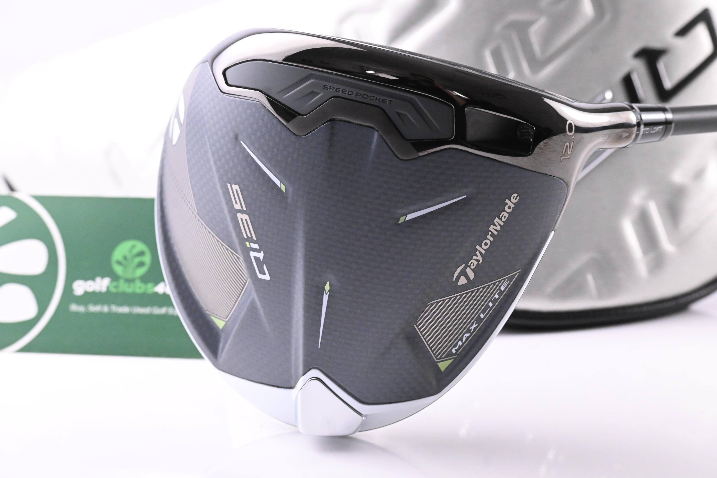 Taylormade Qi35 Max Lite Driver / 12 Degree / Regular Flex Vanquish 4 Shaft