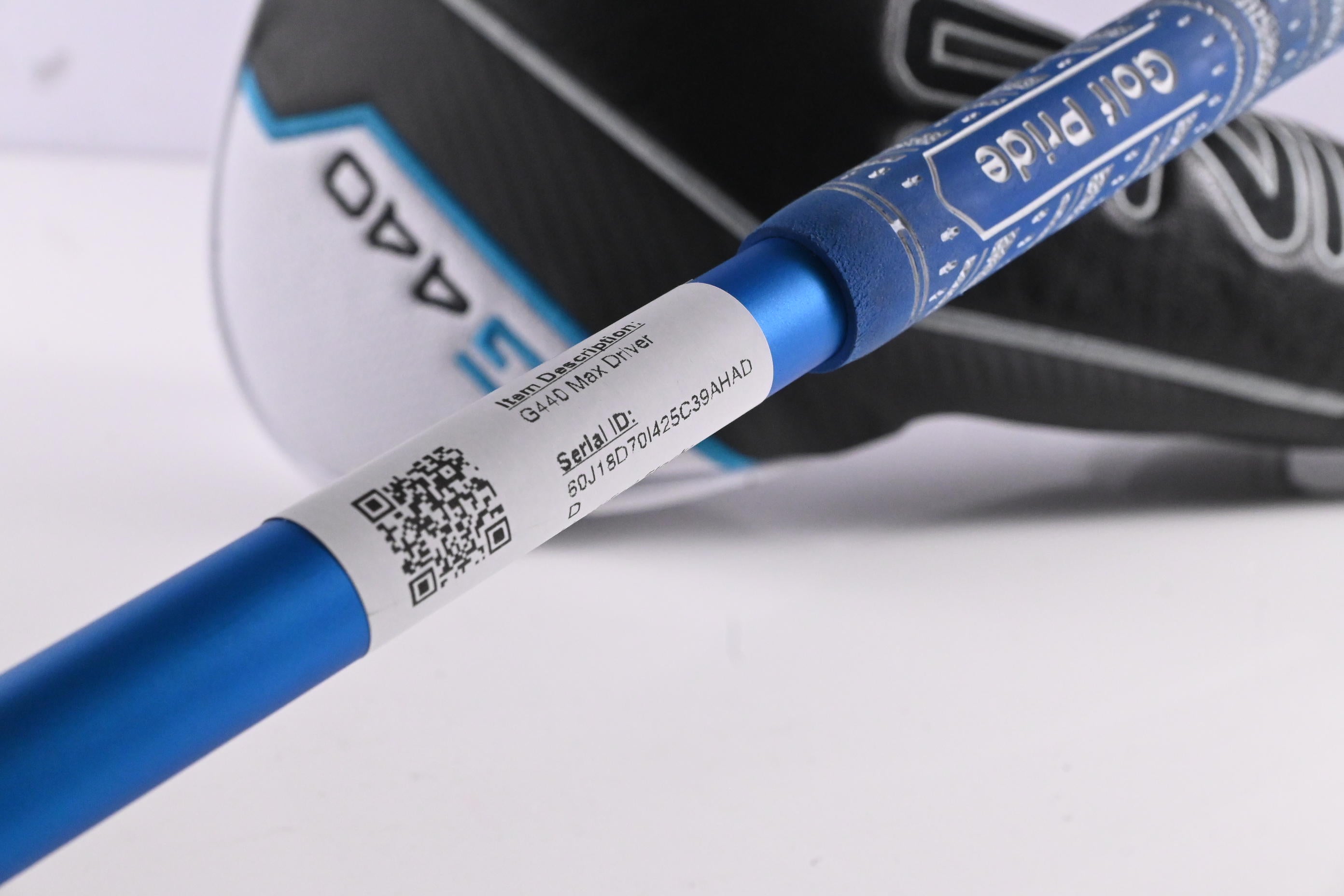 Ping G440 Max Driver / 10.5 Degree / Senior Flex Ping Alta CB Blue 50 Shaft