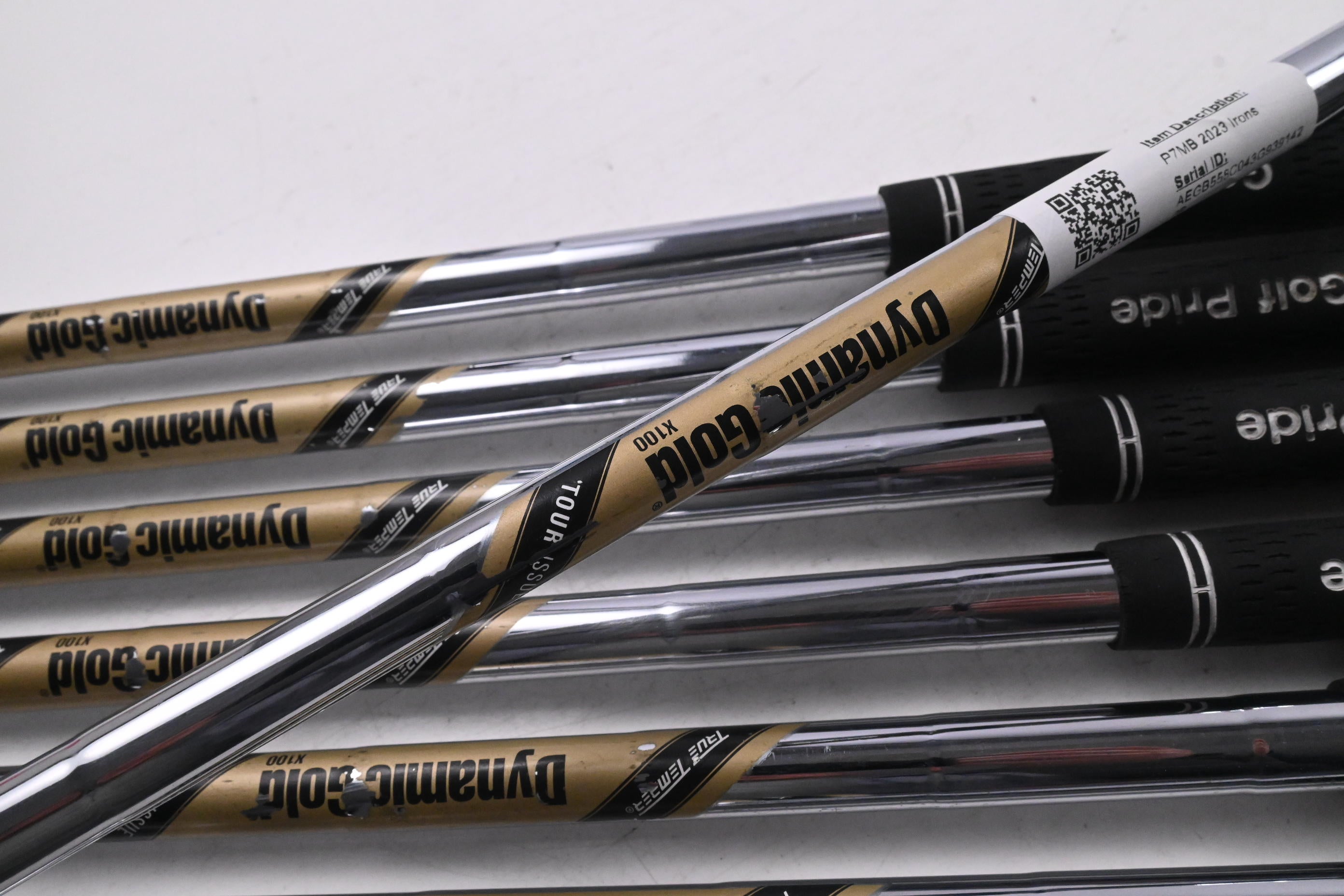 Taylormade P7MC/P7MB 2023 Irons / 3-PW / X-Flex Dynamic Gold X100 Shafts
