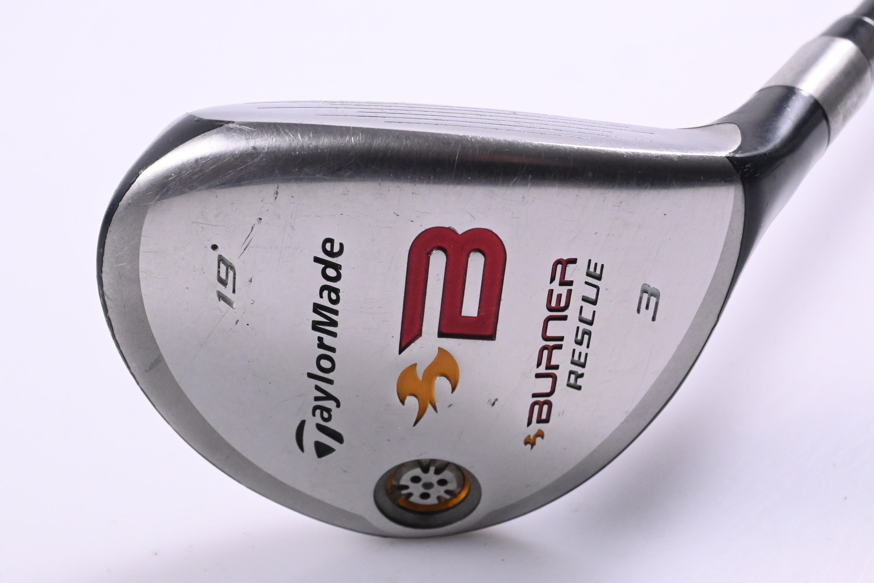 Taylormade Burner 2008 #3 Hybrid / 19 Degree / Regular Flex REAX Superfast 60