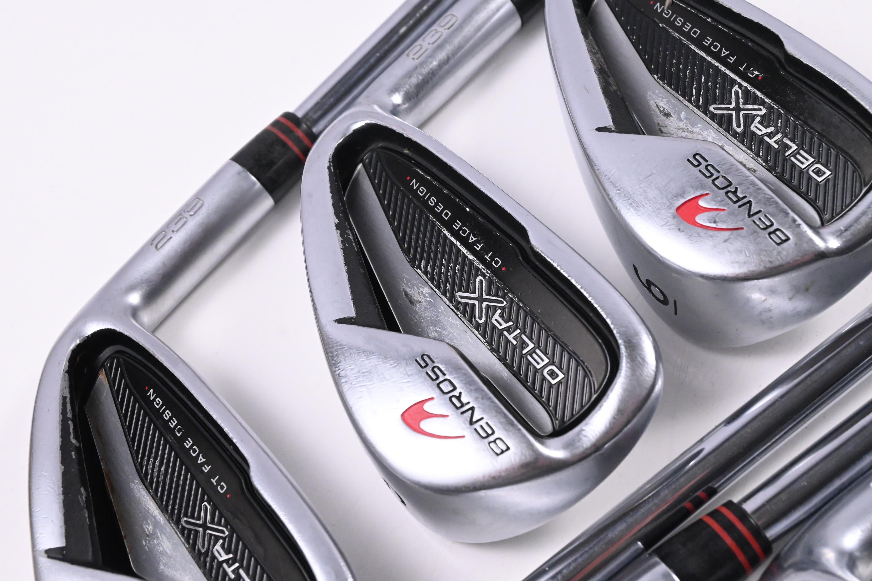 Benross Delta X Irons / 4-PW / Stiff Flex KBS Tour 105 Shafts