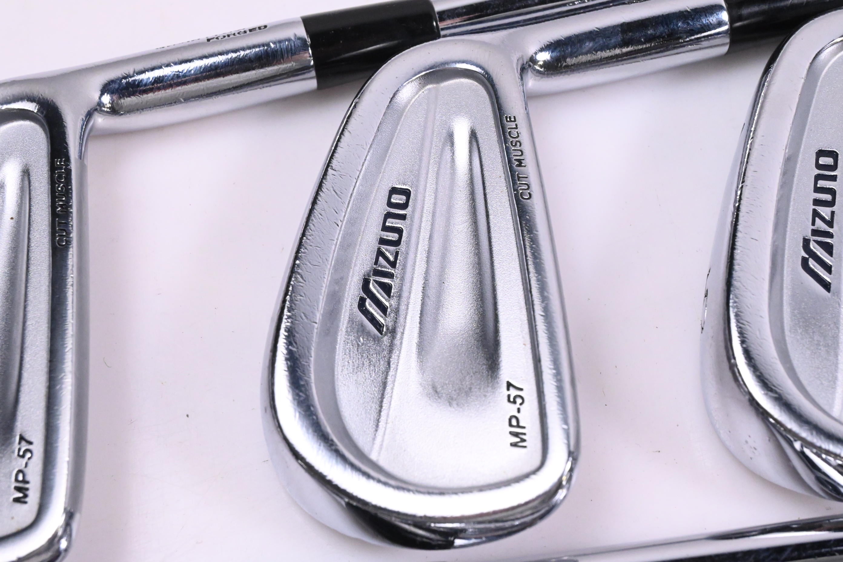 Mizuno MP-57 Irons / 3-PW / Stiff Flex Dynamic Gold S300 Shafts